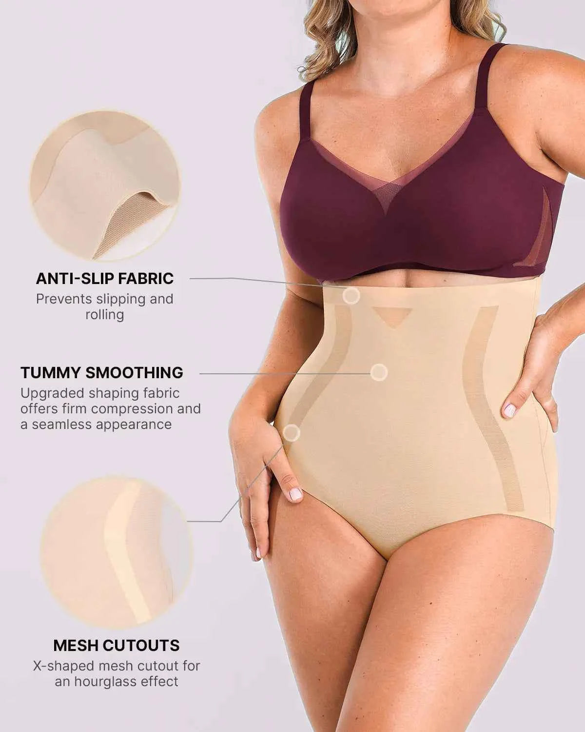 Curve Code™ High-Waisted Brief - Black Smoothing Shapewear