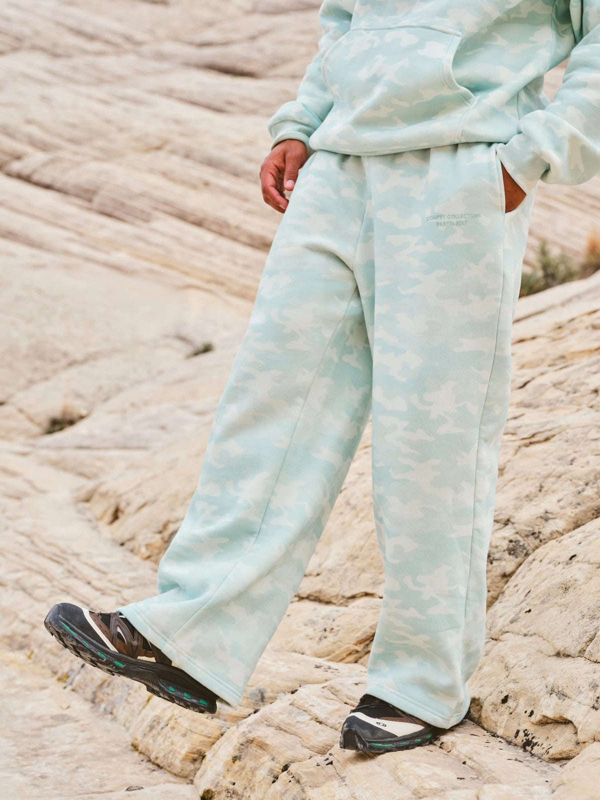 CloudTouch Heavyweight Fleece Pastel Straight Leg Sweatpants
