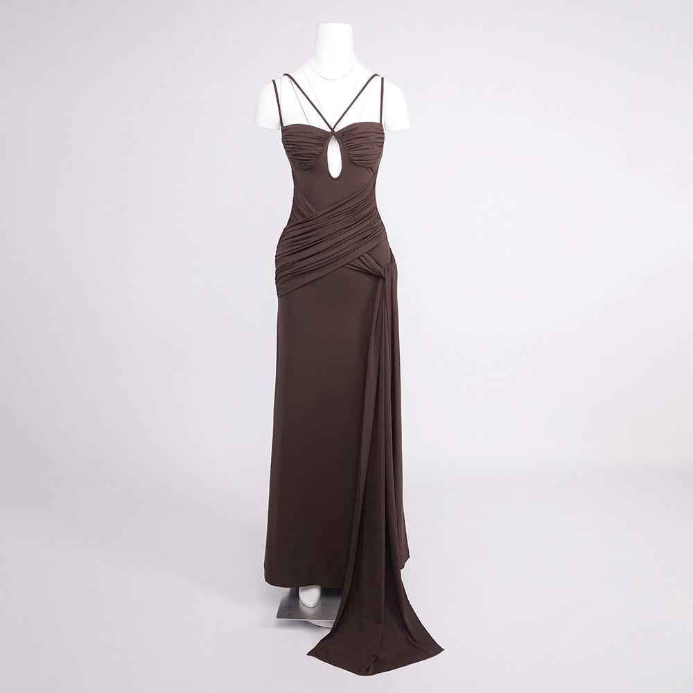 Paloma Multi-Strap Cut-Out Maxi Dress