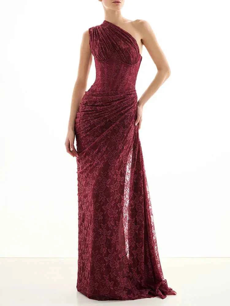 Angélique Lace Maxi Dress