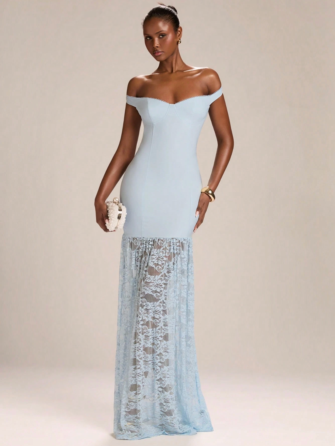 Samie Lace Maxi Dress - ICYBOO