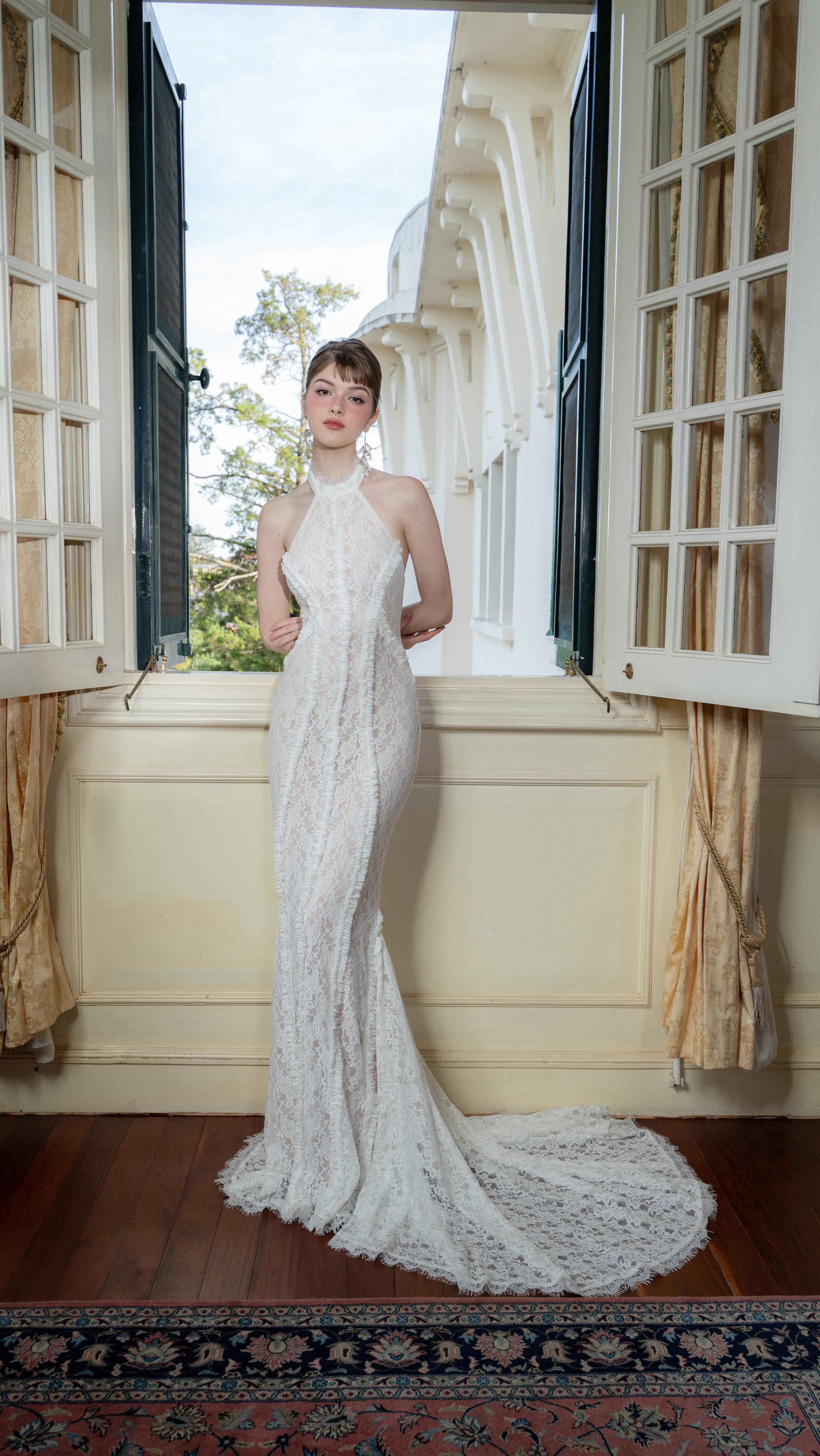 Tatiana Halter Backless Maxi Dress