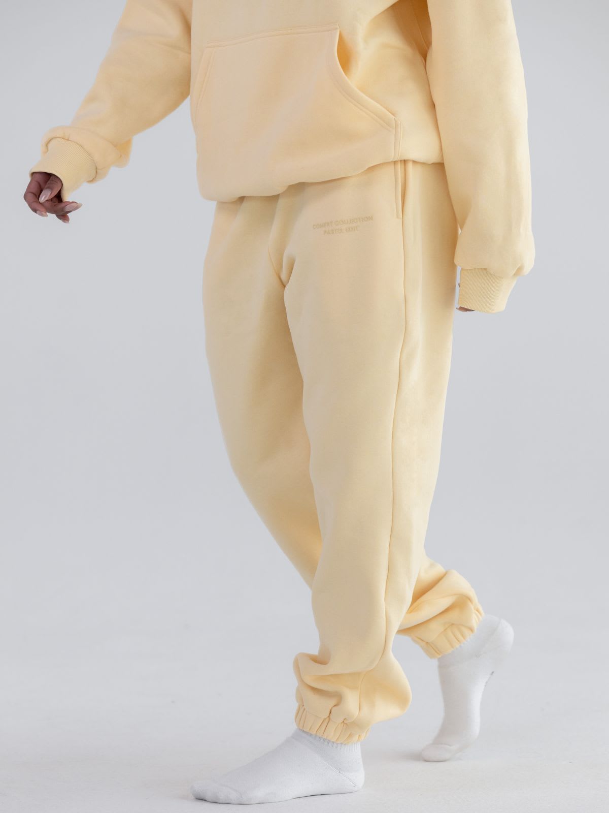 CloudTouch Heavyweight Fleece Pastel Straight Leg Sweatpants