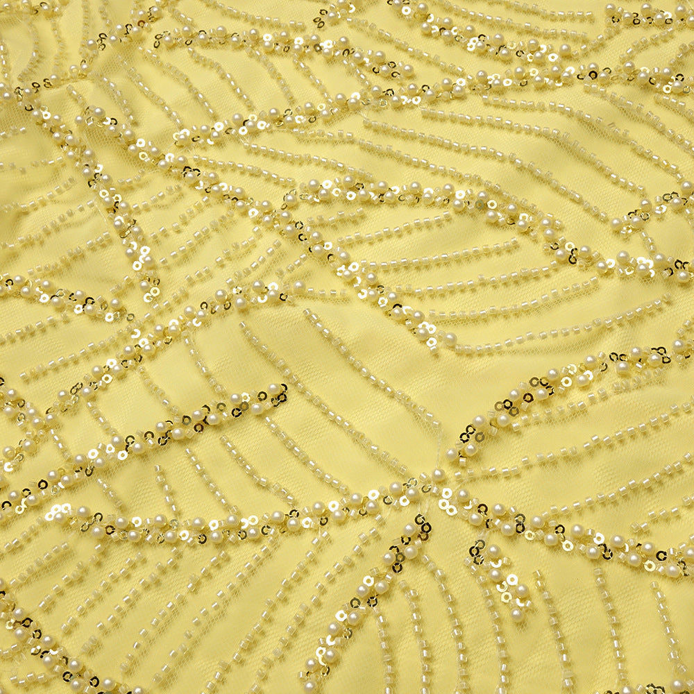 Vitesse Halter Maxi Dress with Bow in Yellow