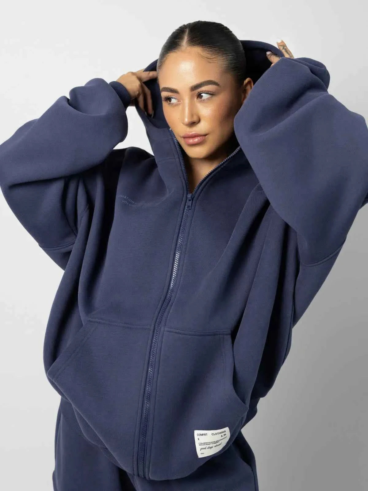 Affirmation Heavyweight Fleece Zip Hoodie Mega
