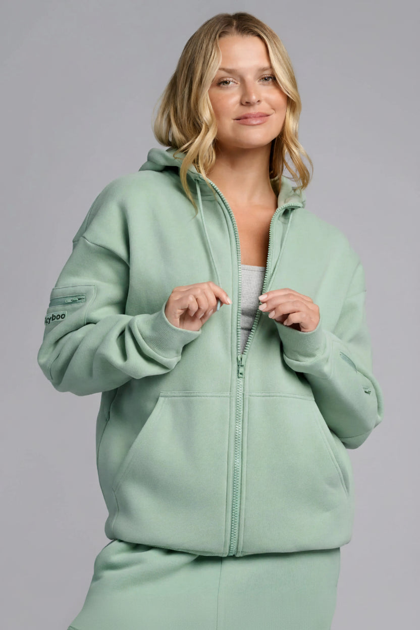 Airplane Mode Travel Zip Hoodie