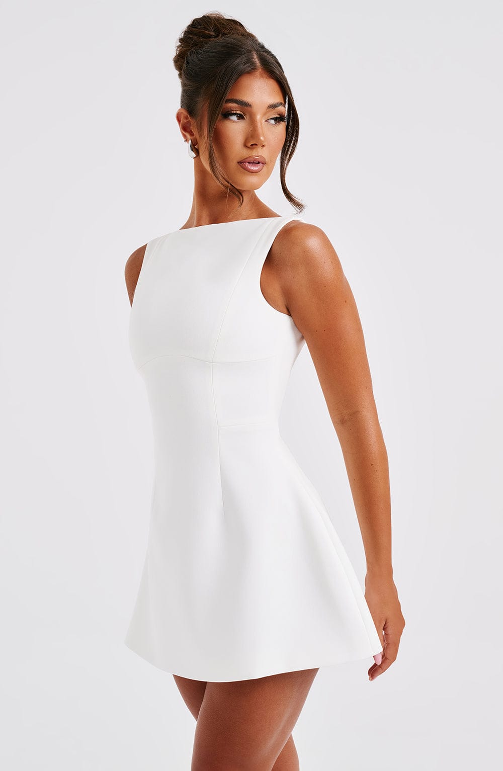 Ivory Alana Mini Dress - ICYBOO
