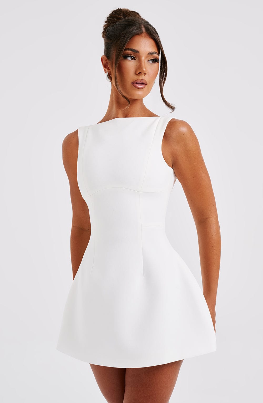 Ivory Alana Mini Dress - ICYBOO