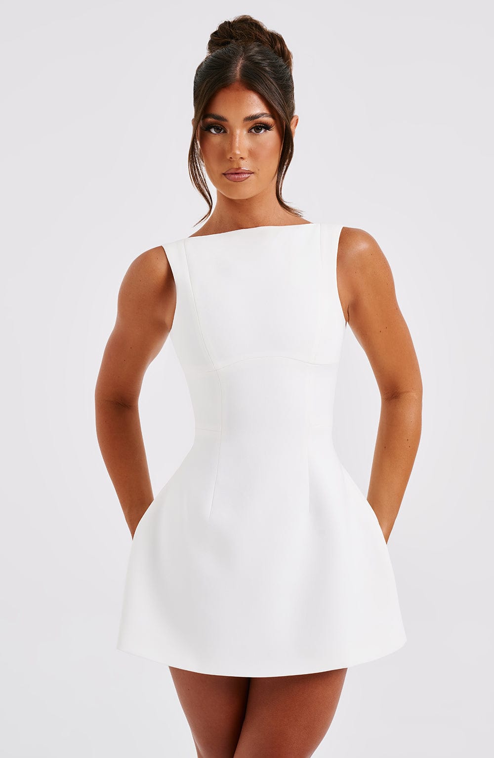 Ivory Alana Mini Dress - ICYBOO