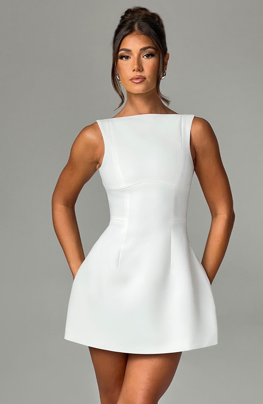 Ivory Alana Mini Dress - ICYBOO