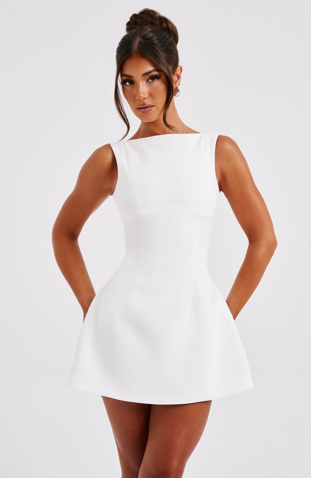 Ivory Alana Mini Dress - ICYBOO