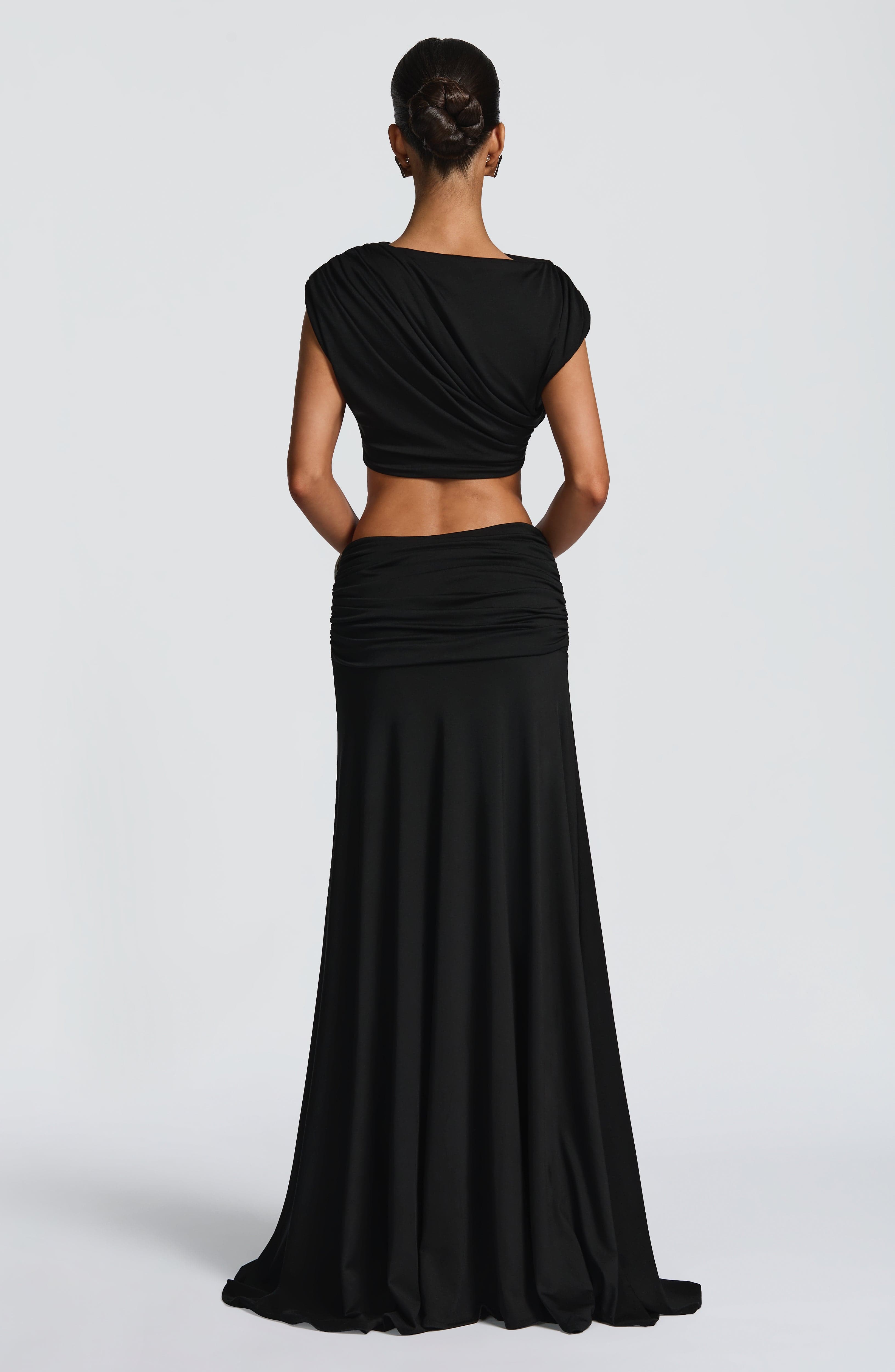 Amara Black Top - ICYBOO