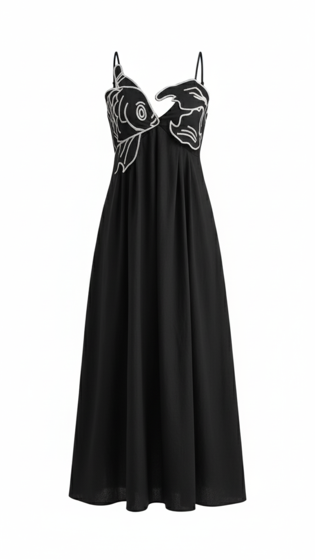 Deborah Maxi Dress with Embroidery
