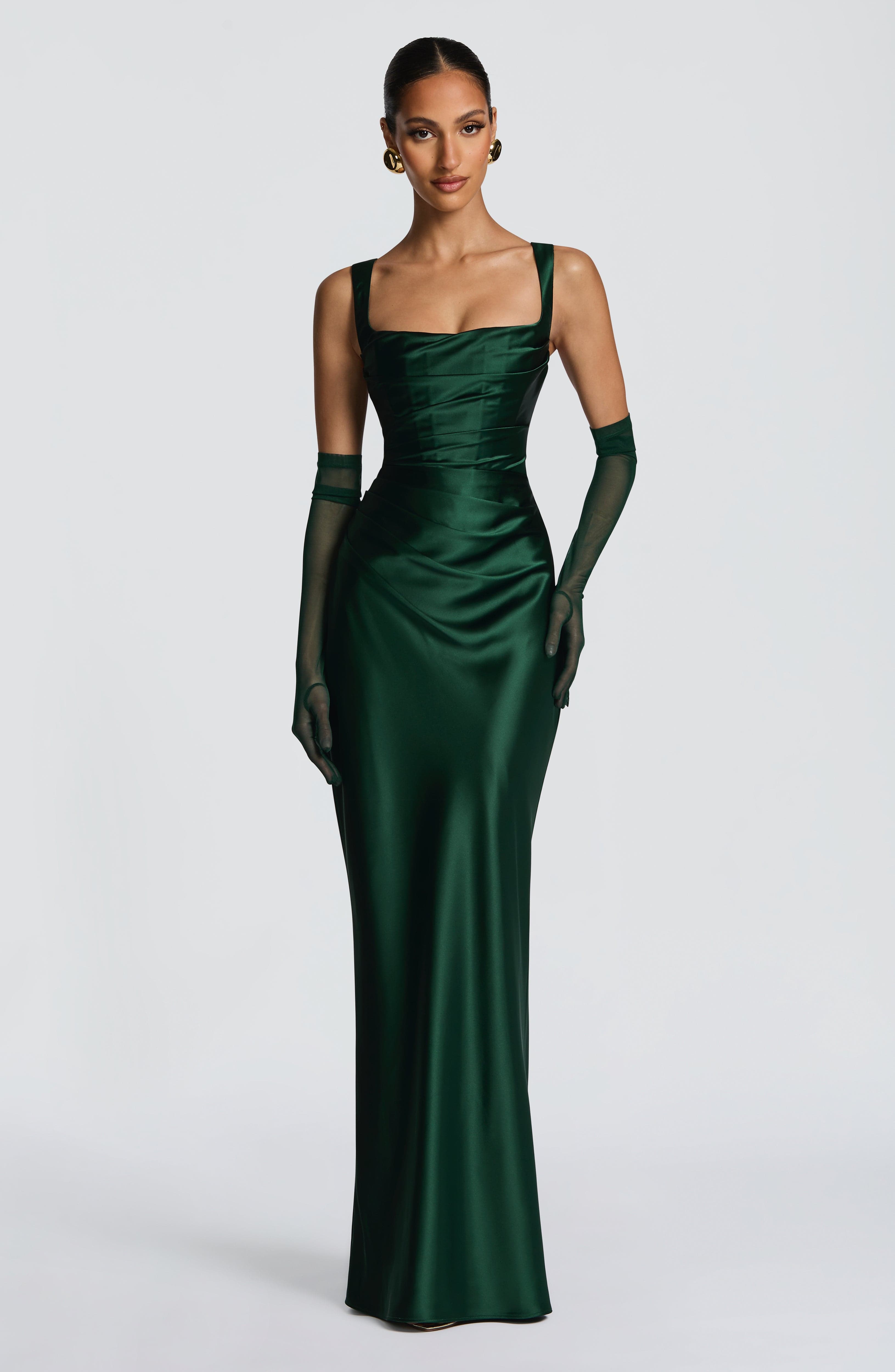 Emerald Calanthe Maxi Dress - ICYBOO