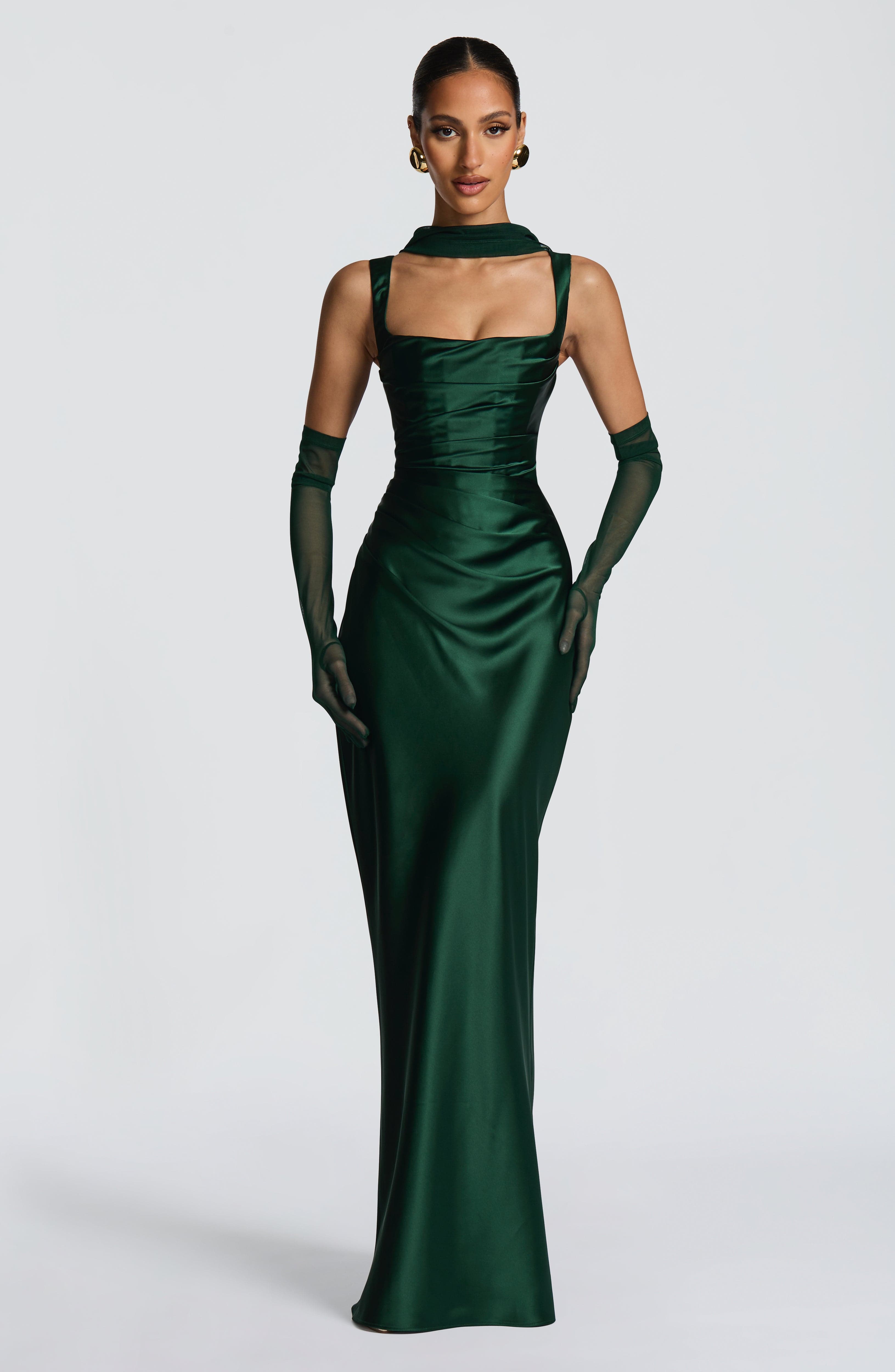 Emerald Calanthe Maxi Dress - ICYBOO