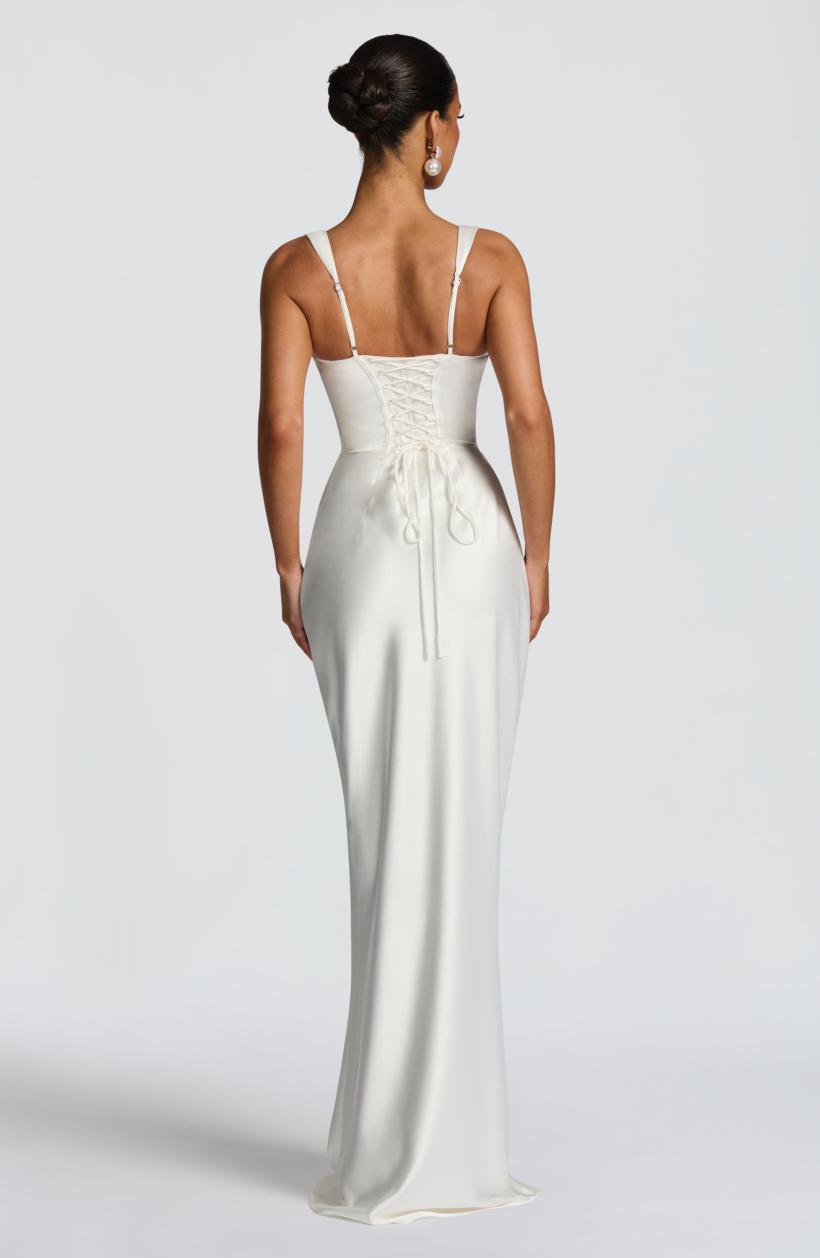 Ivory Calanthe Maxi Dress - ICYBOO