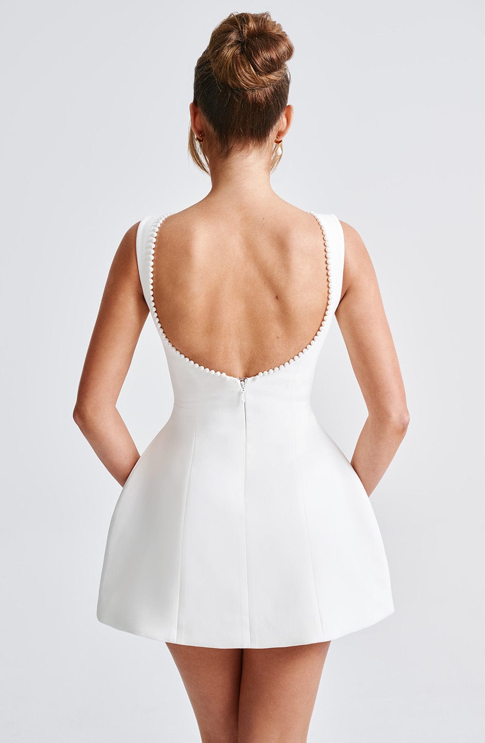 Ivory Carrie Mini Dress - ICYBOO