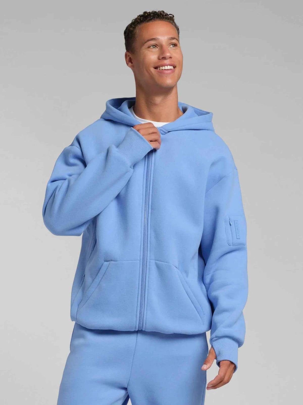 CloudTouch Heavyweight Fleece Explorer Travel Zip Hoodie
