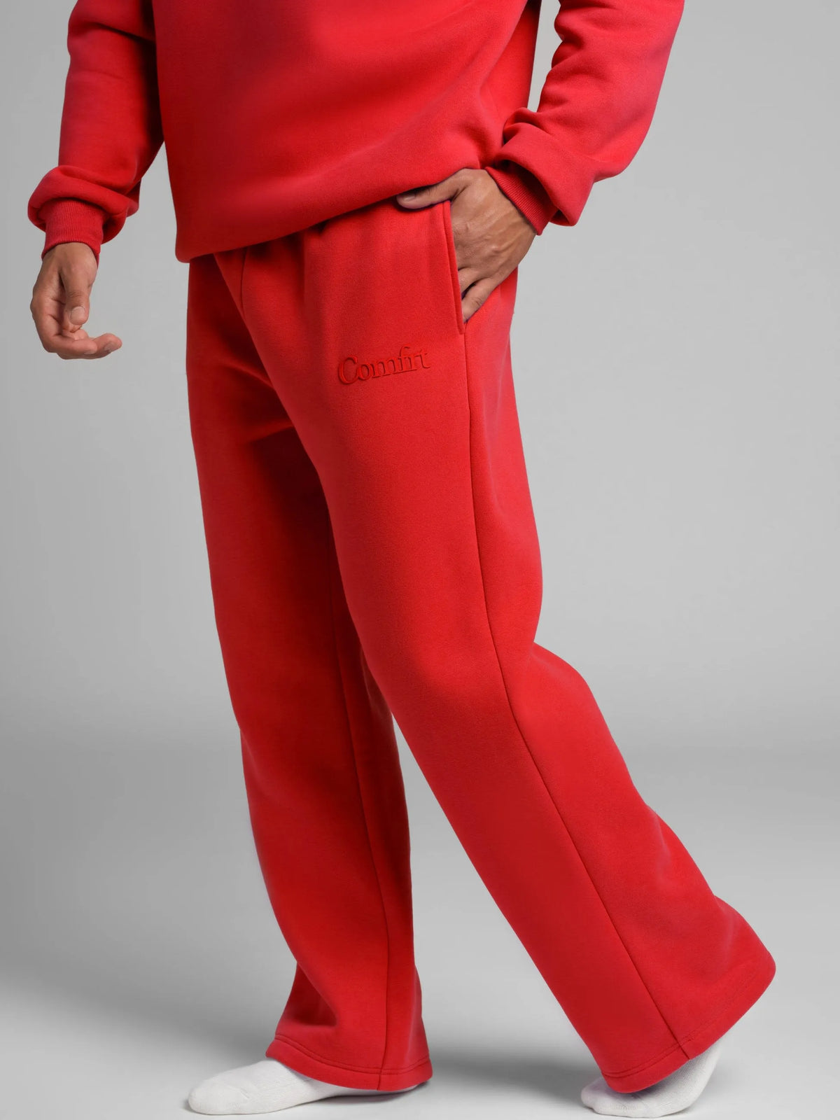 CloudTouch Heavyweight Fleece Minimalist Straight Leg Sweatpants