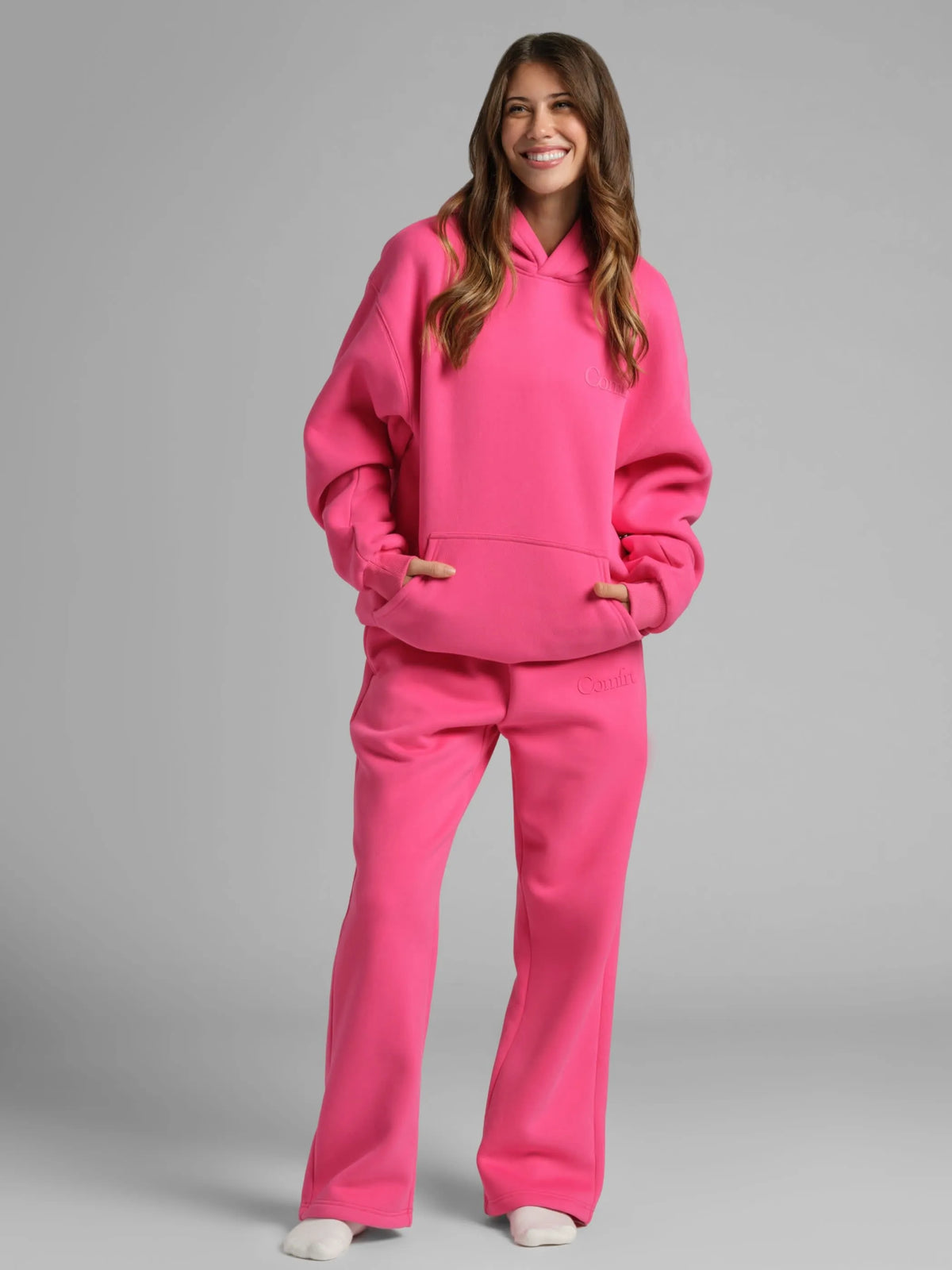 CloudTouch Heavyweight Fleece Minimalist Straight Leg Sweatpants