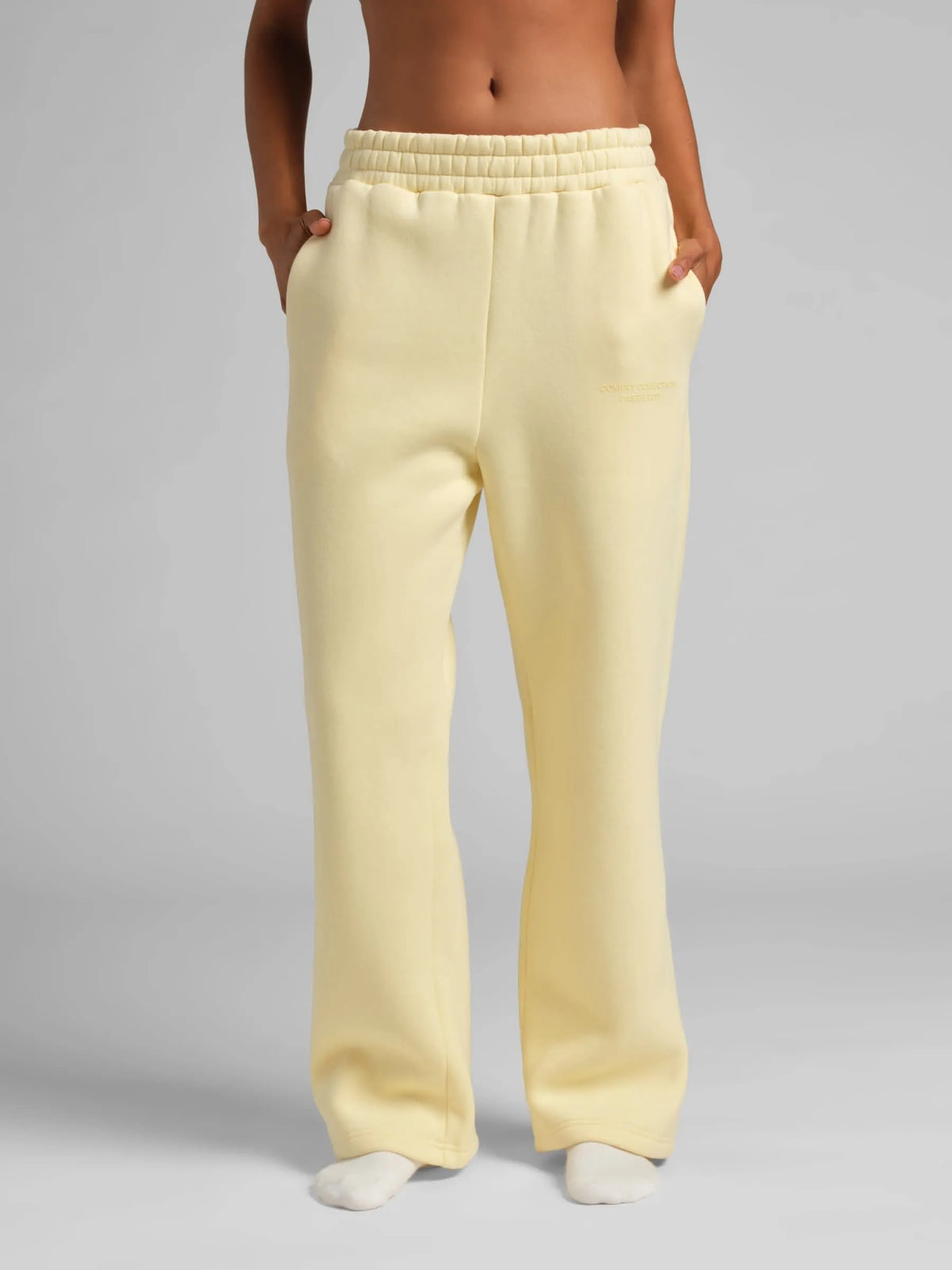 CloudTouch Heavyweight Fleece Pastel Straight Leg Sweatpants