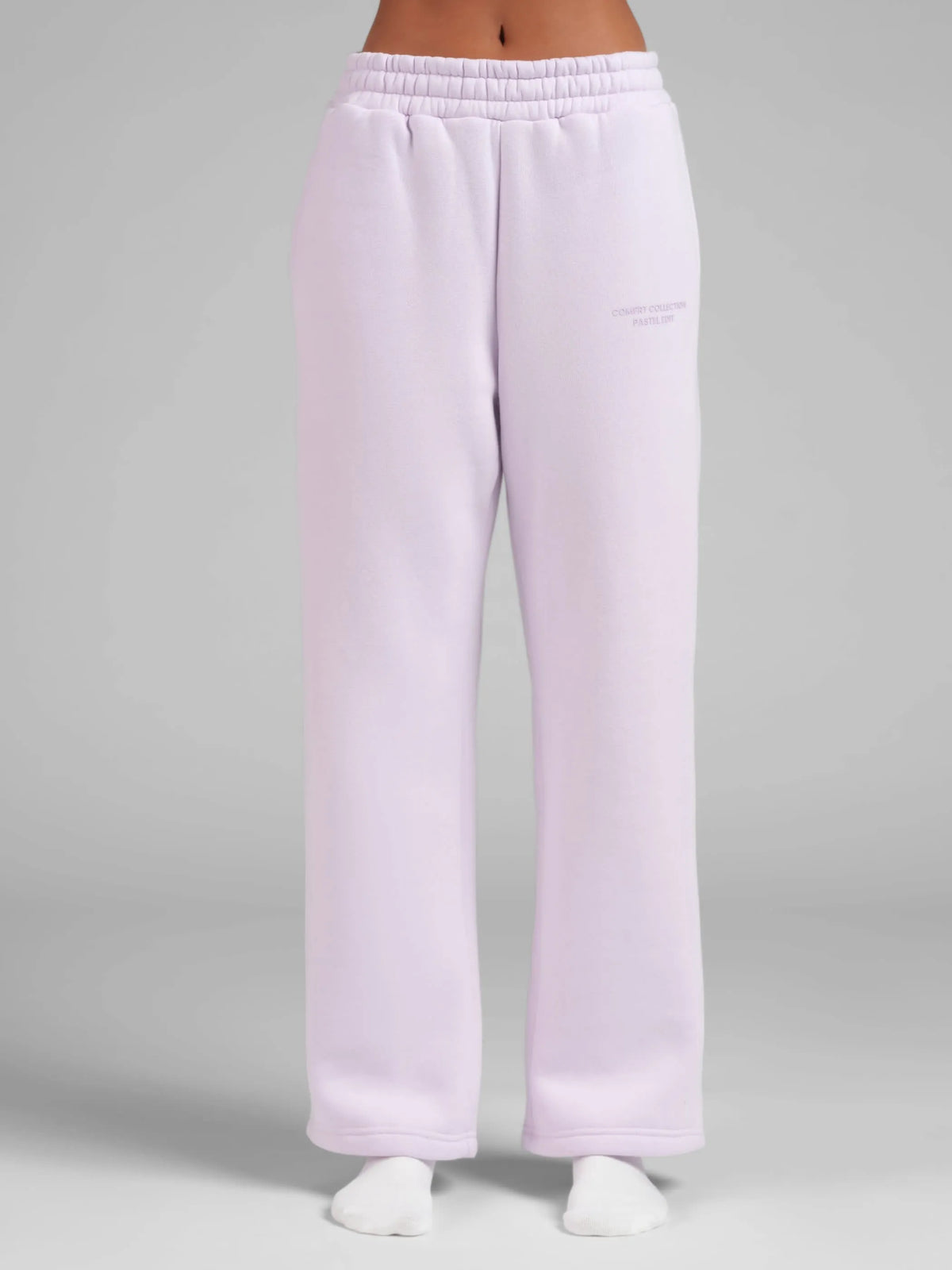 CloudTouch Heavyweight Fleece Pastel Straight Leg Sweatpants