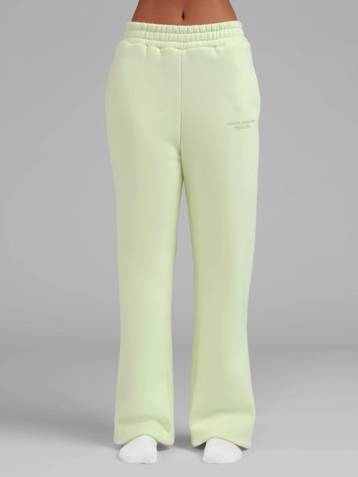 CloudTouch Heavyweight Fleece Pastel Straight Leg Sweatpants
