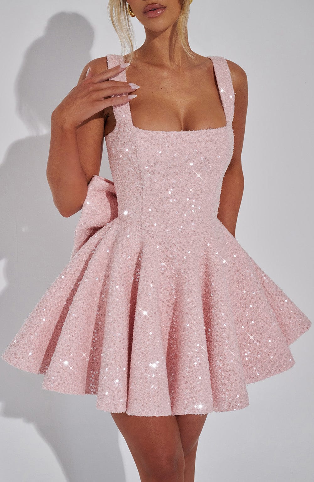 Blush Dorothy Mini Dress - ICYBOO