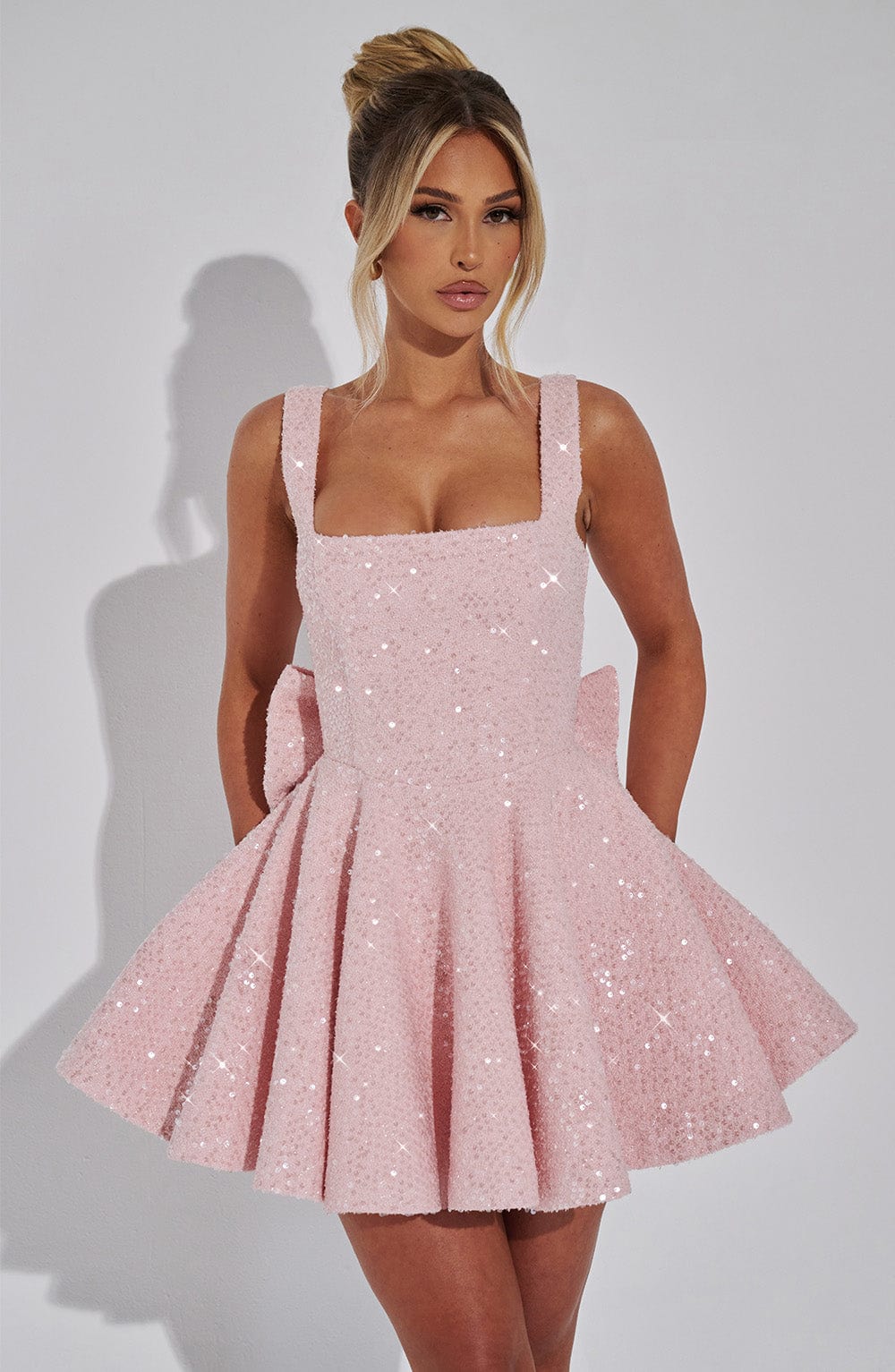 Blush Dorothy Mini Dress - ICYBOO