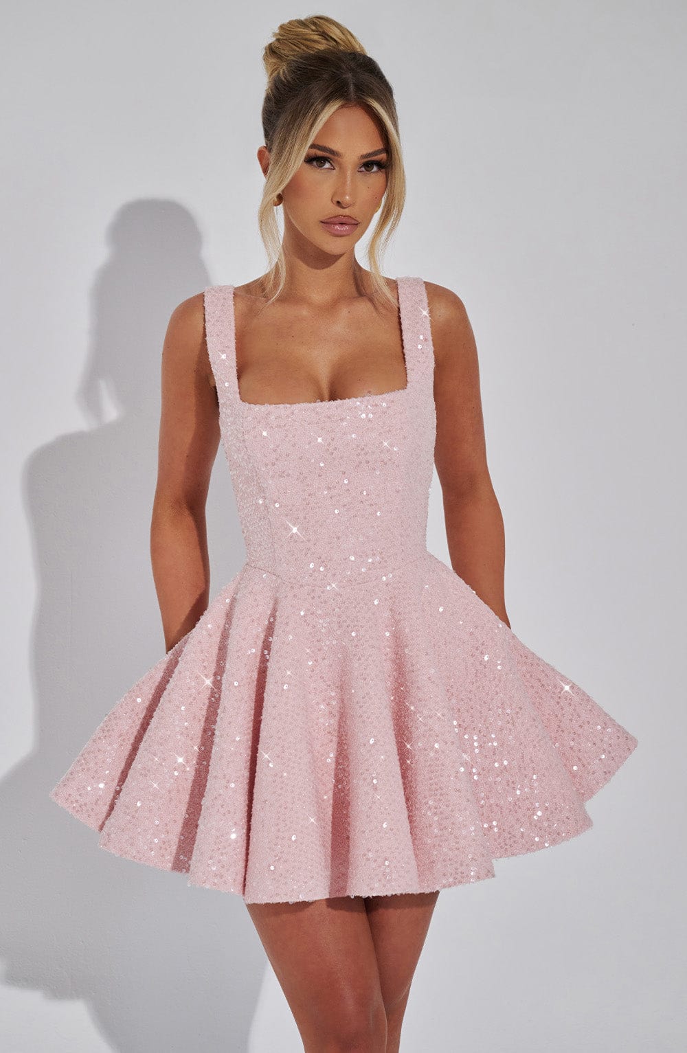 Blush Dorothy Mini Dress - ICYBOO