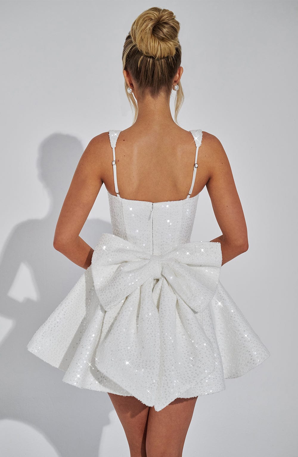 Ivory Dorothy Mini Dress - ICYBOO