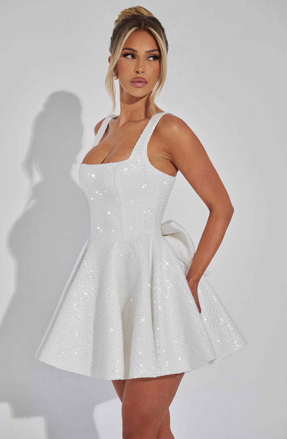 Ivory Dorothy Mini Dress - ICYBOO