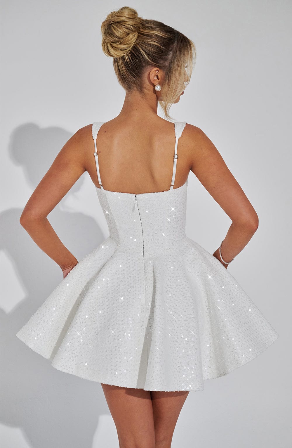 Ivory Dorothy Mini Dress - ICYBOO