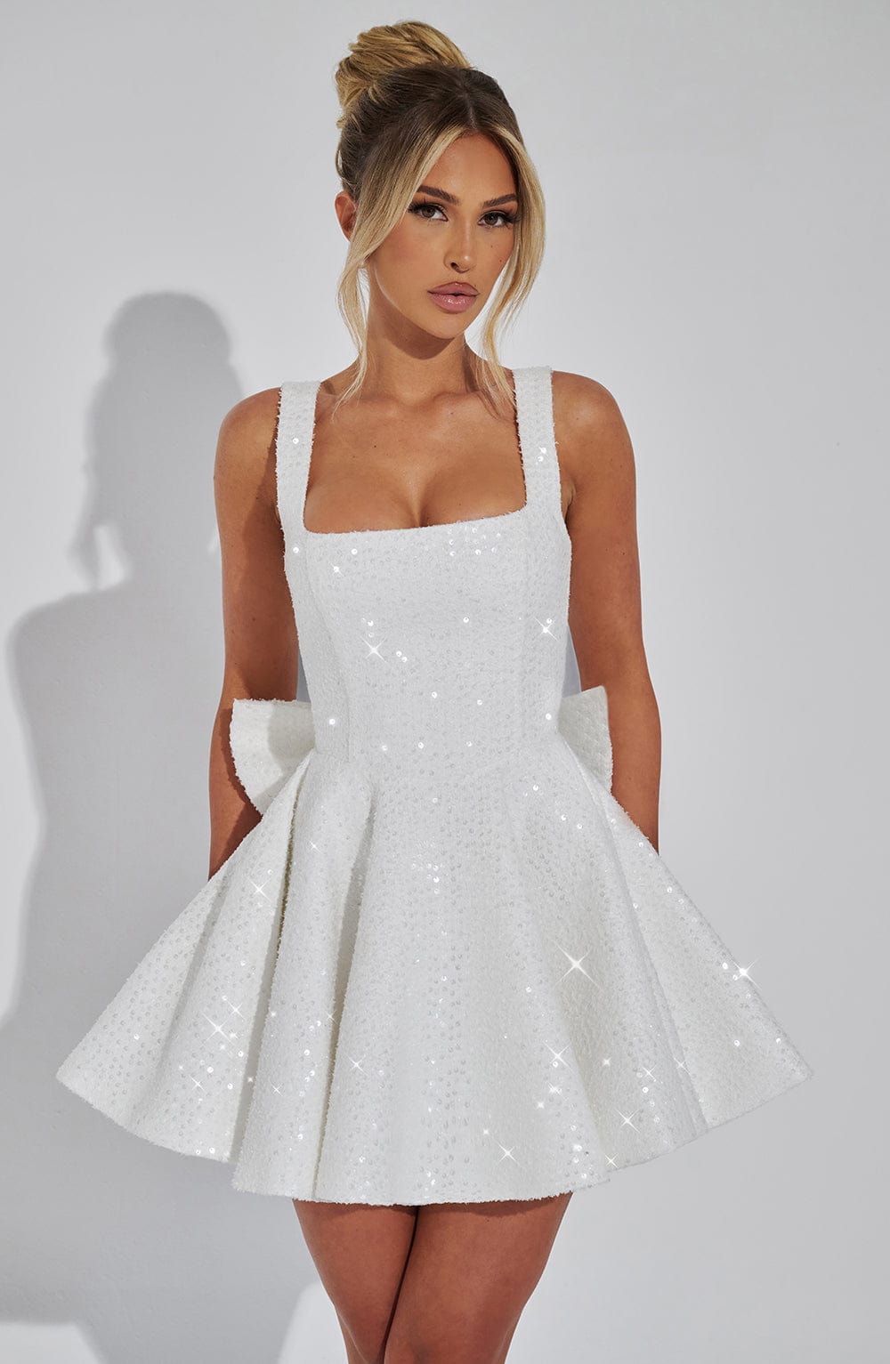 Ivory Dorothy Mini Dress - ICYBOO