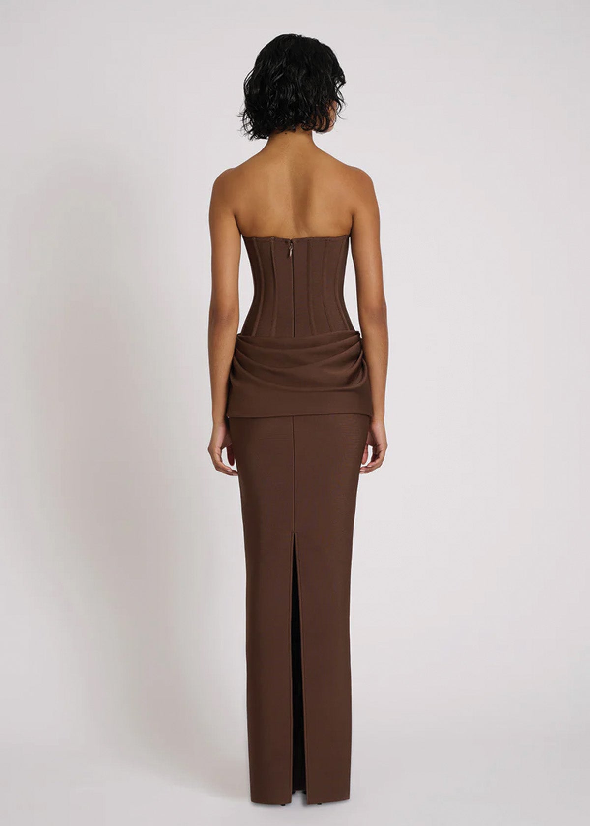 Chocolate Hilda Gown - ICYBOO