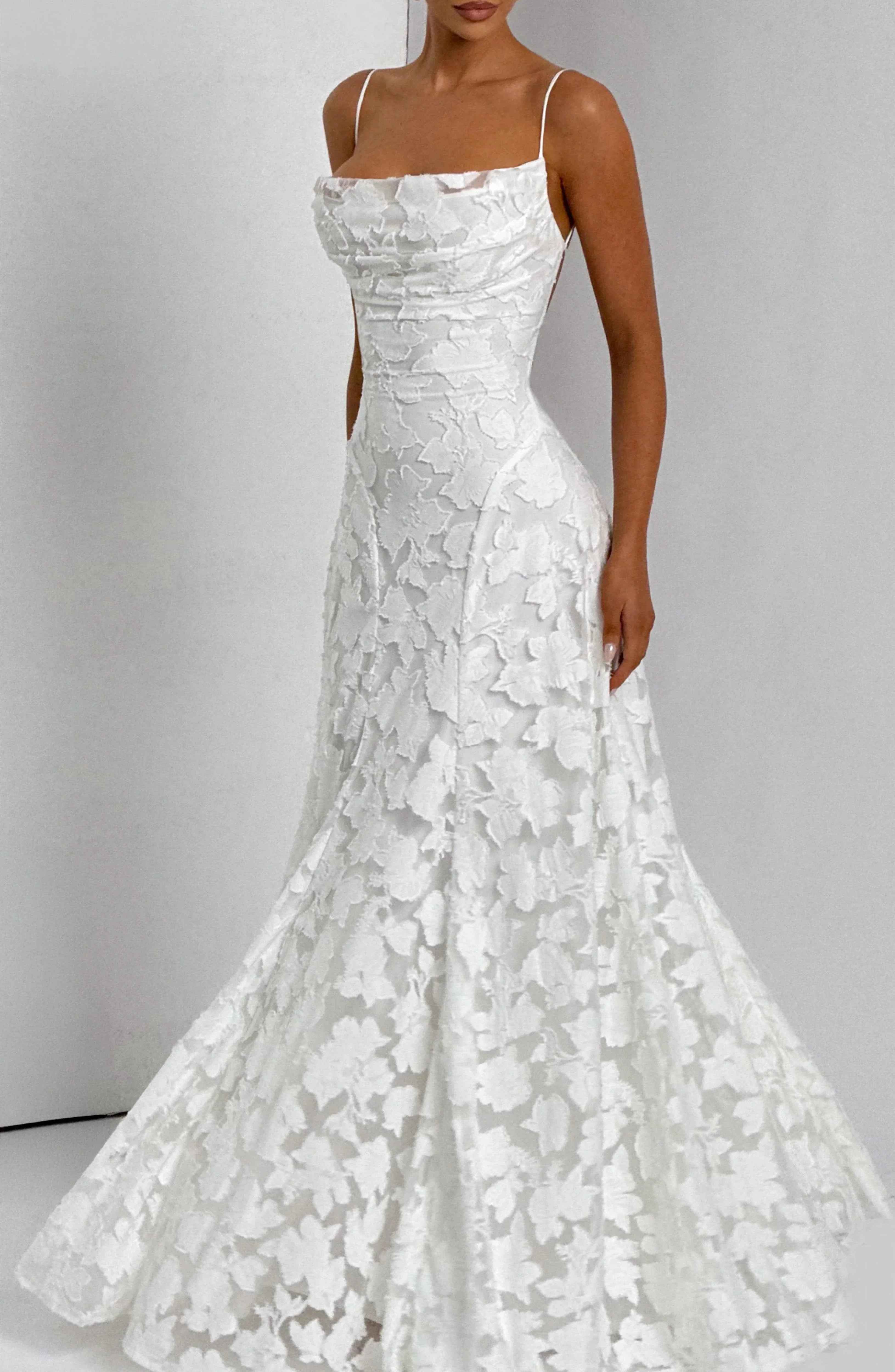 Ivory Francis Maxi Dress - ICYBOO