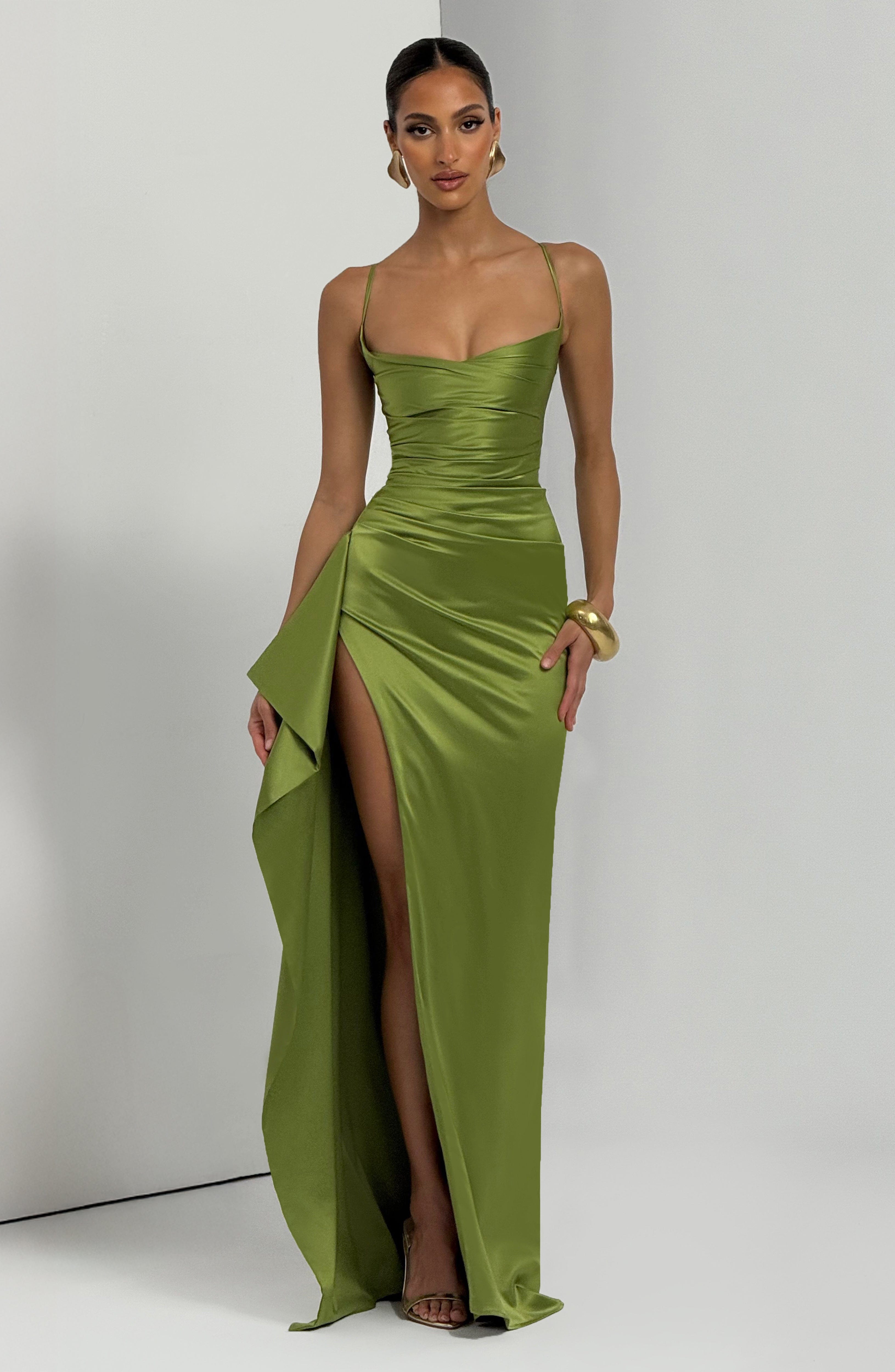 Olive Helen Maxi Dress - ICYBOO