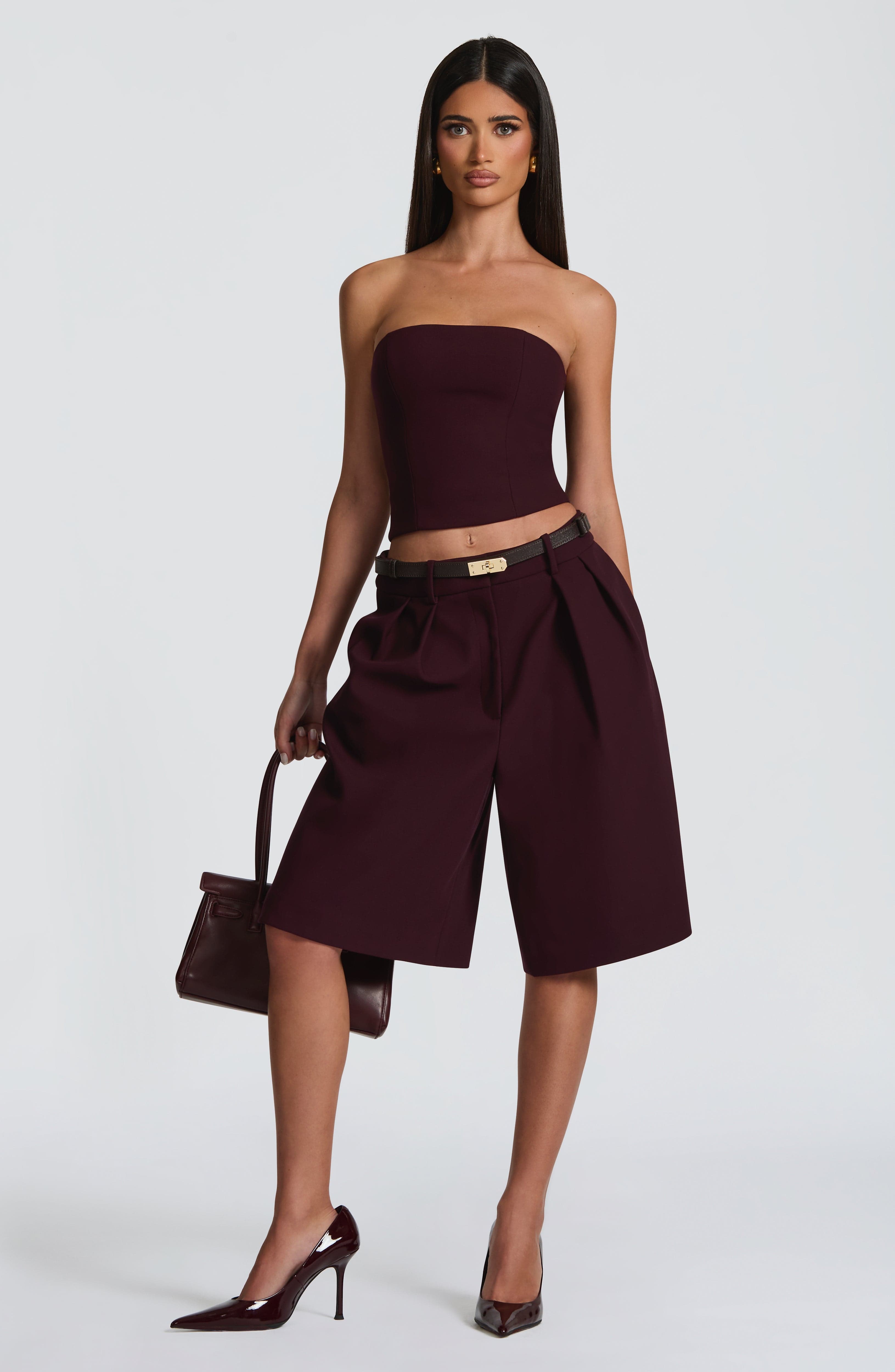 Plum Kerry Blouse - ICYBOO