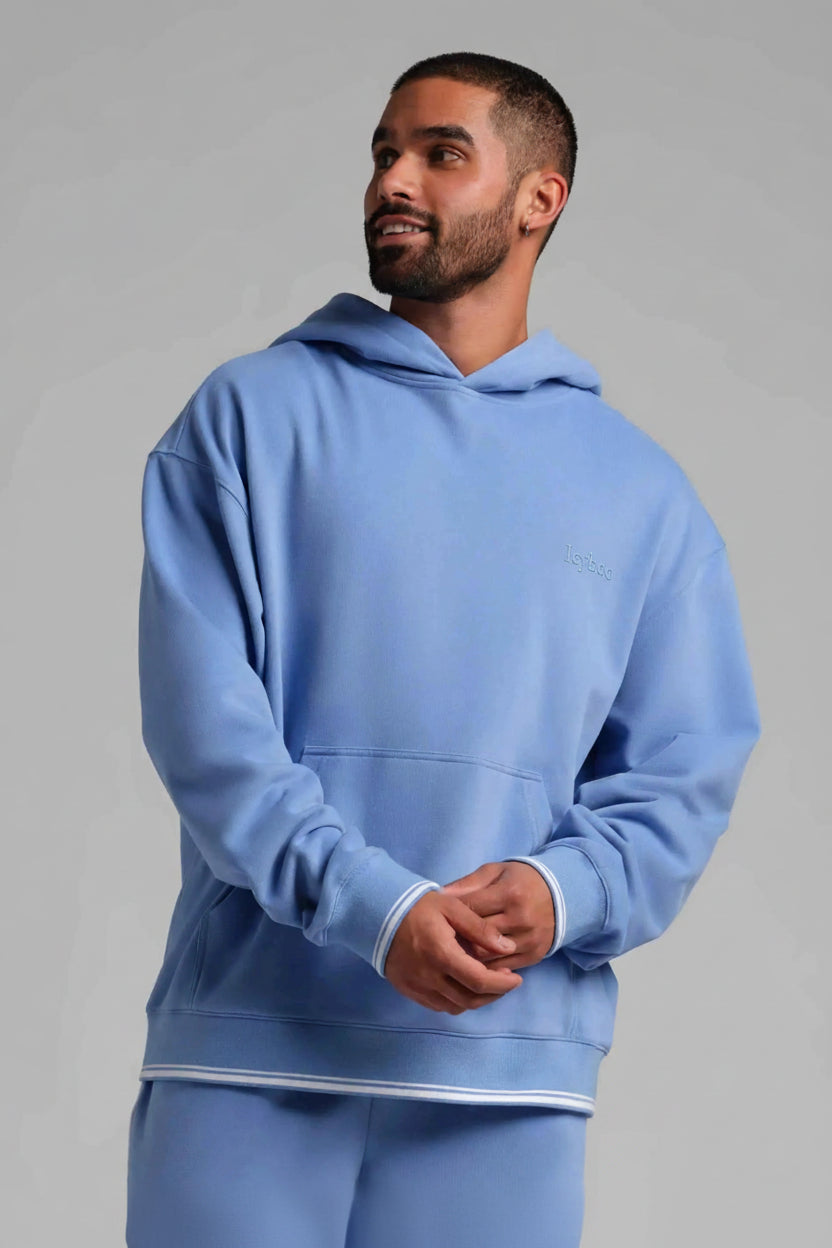Laid Back Lightweight Fleece Hoodie Mega