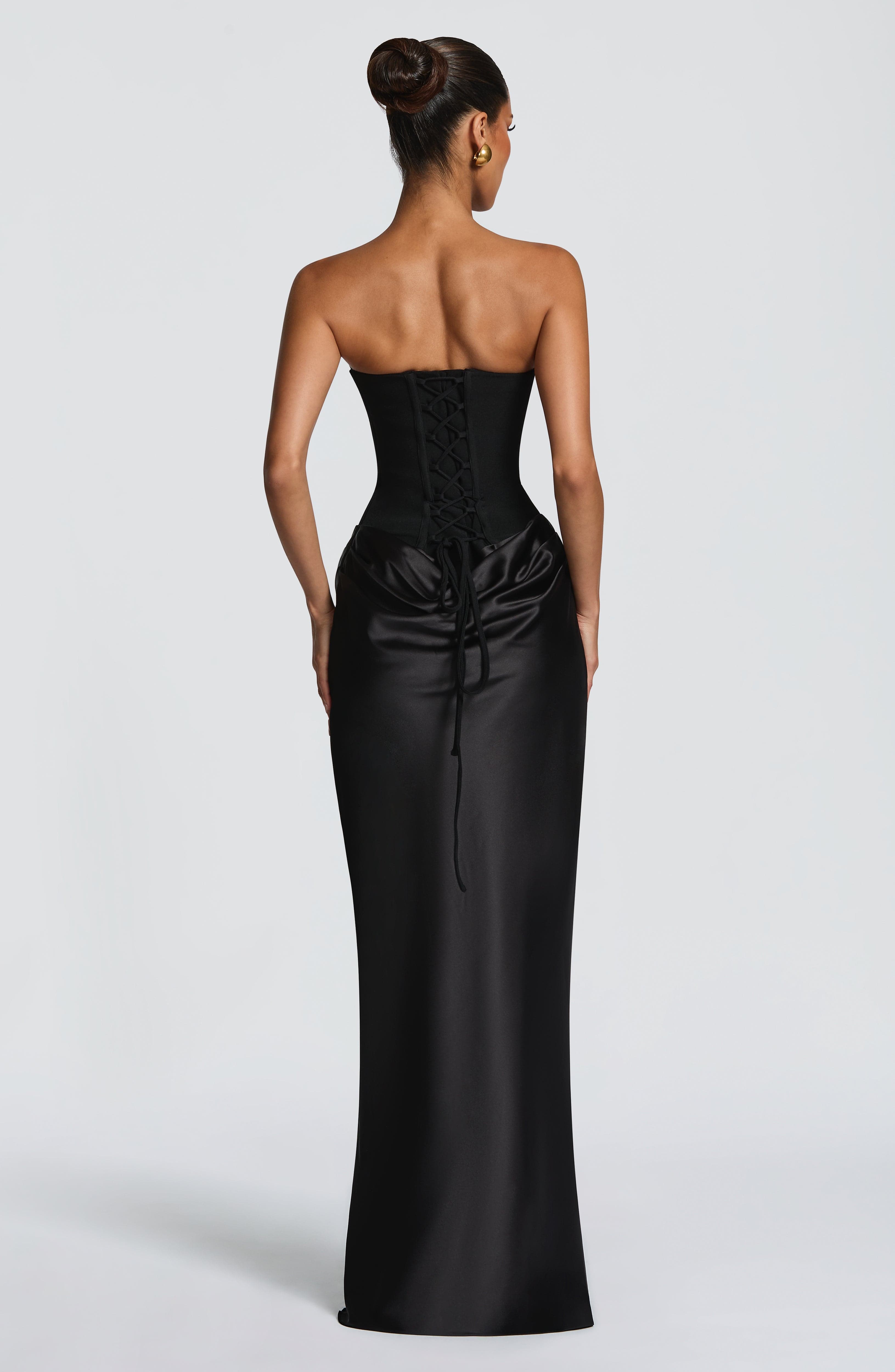 Maggie Maxi Dress - Black - ICYBOO