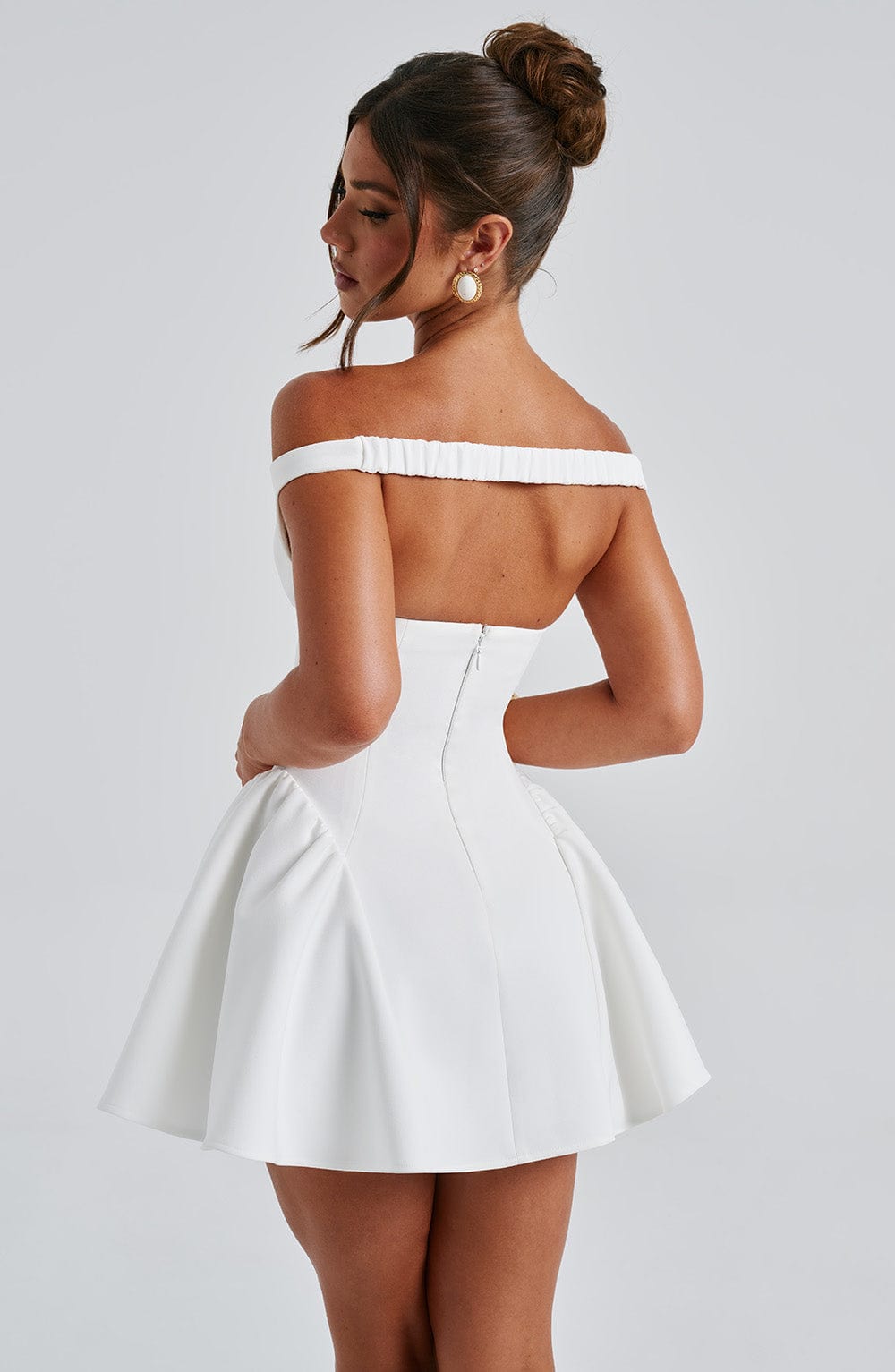 Ivory Marla Mini Dress - ICYBOO