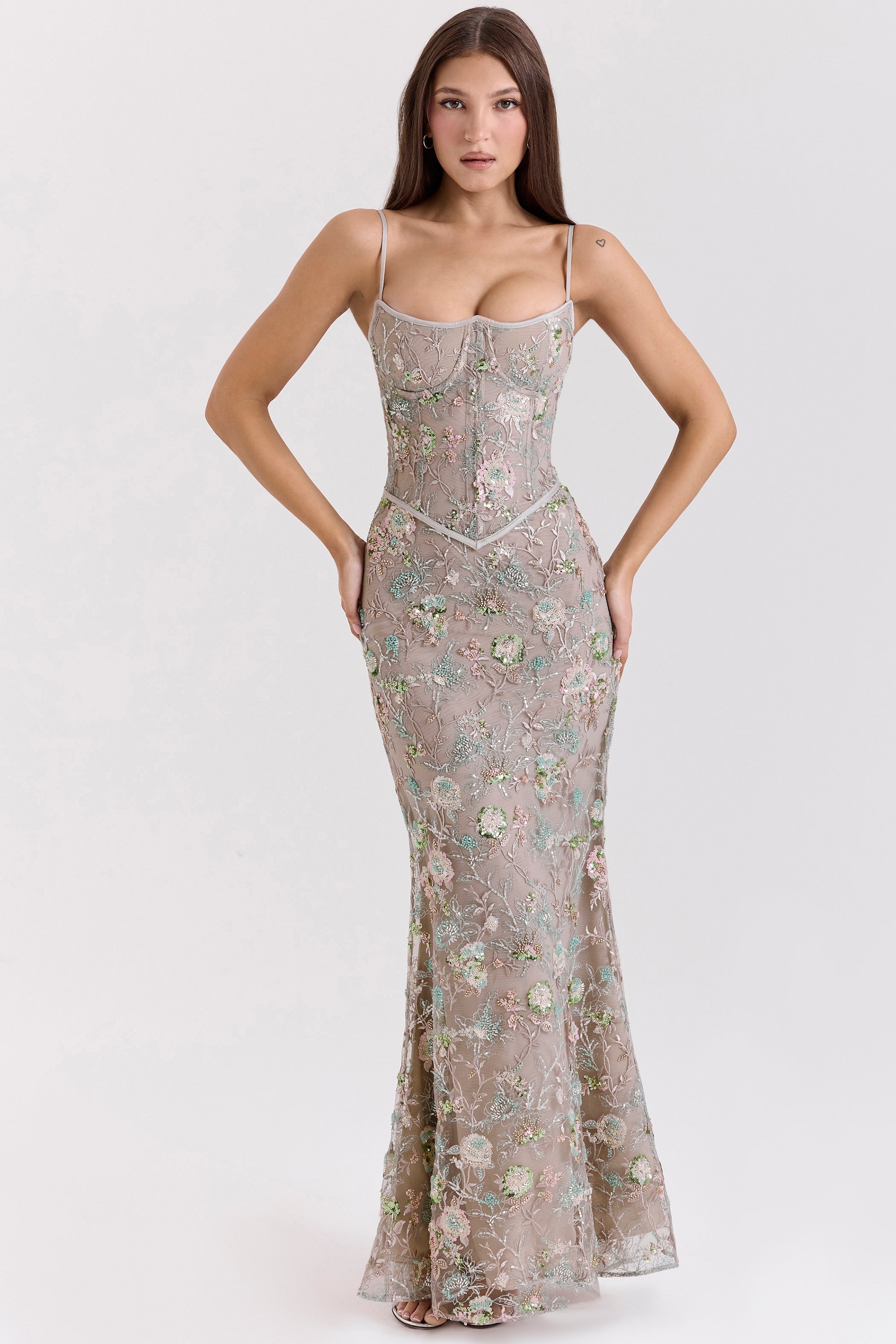 Bella Rosia Maxi Dress ICYBOO