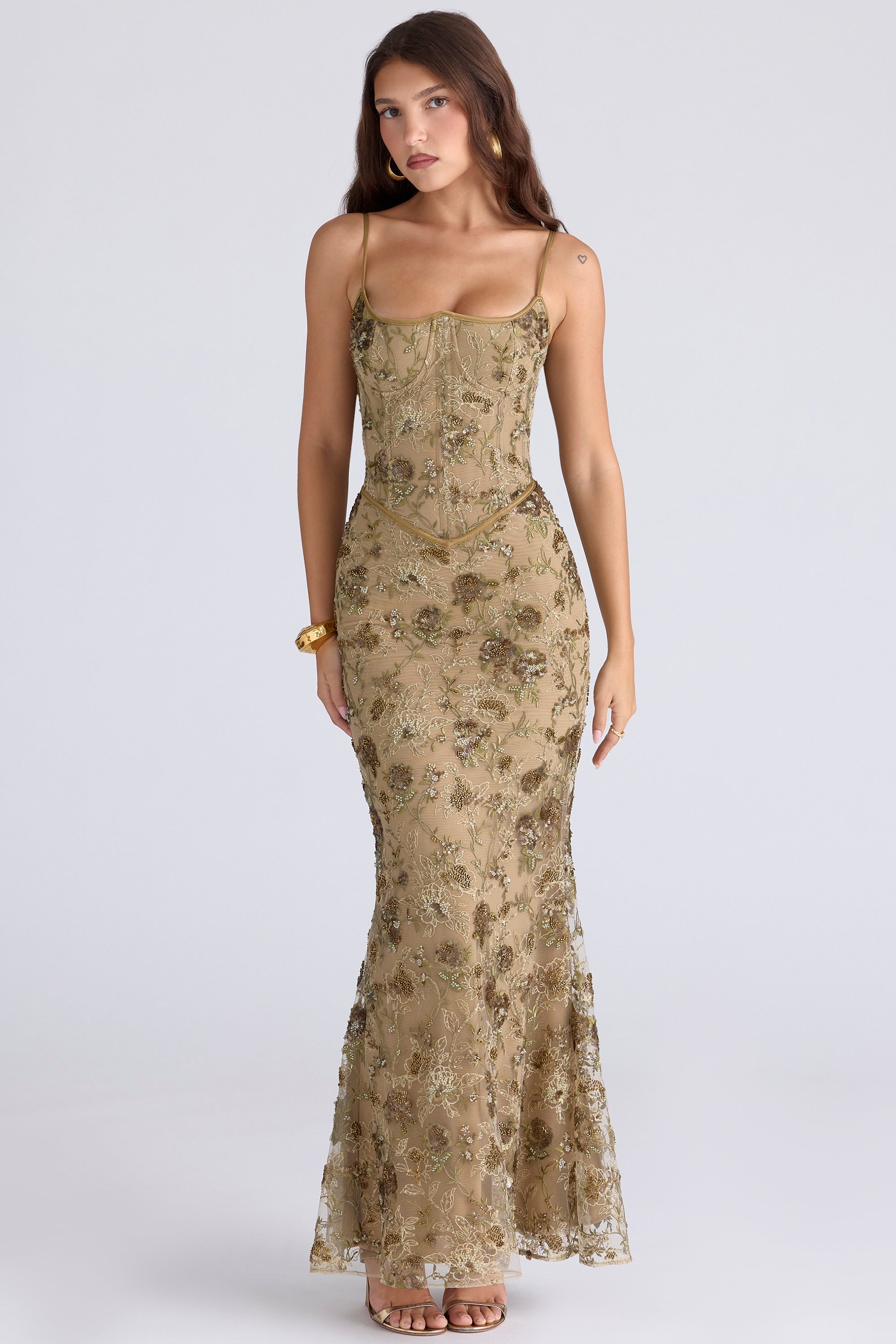 Bella Rosia Maxi Dress ICYBOO