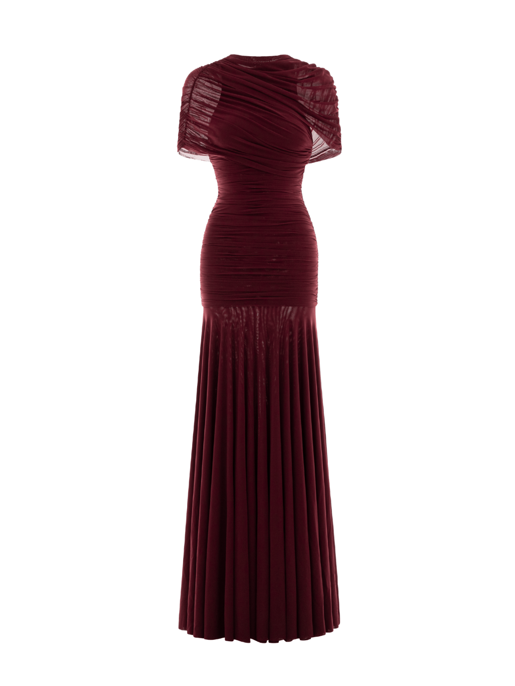 Mado One Shoulder Ruched Maxi Dress