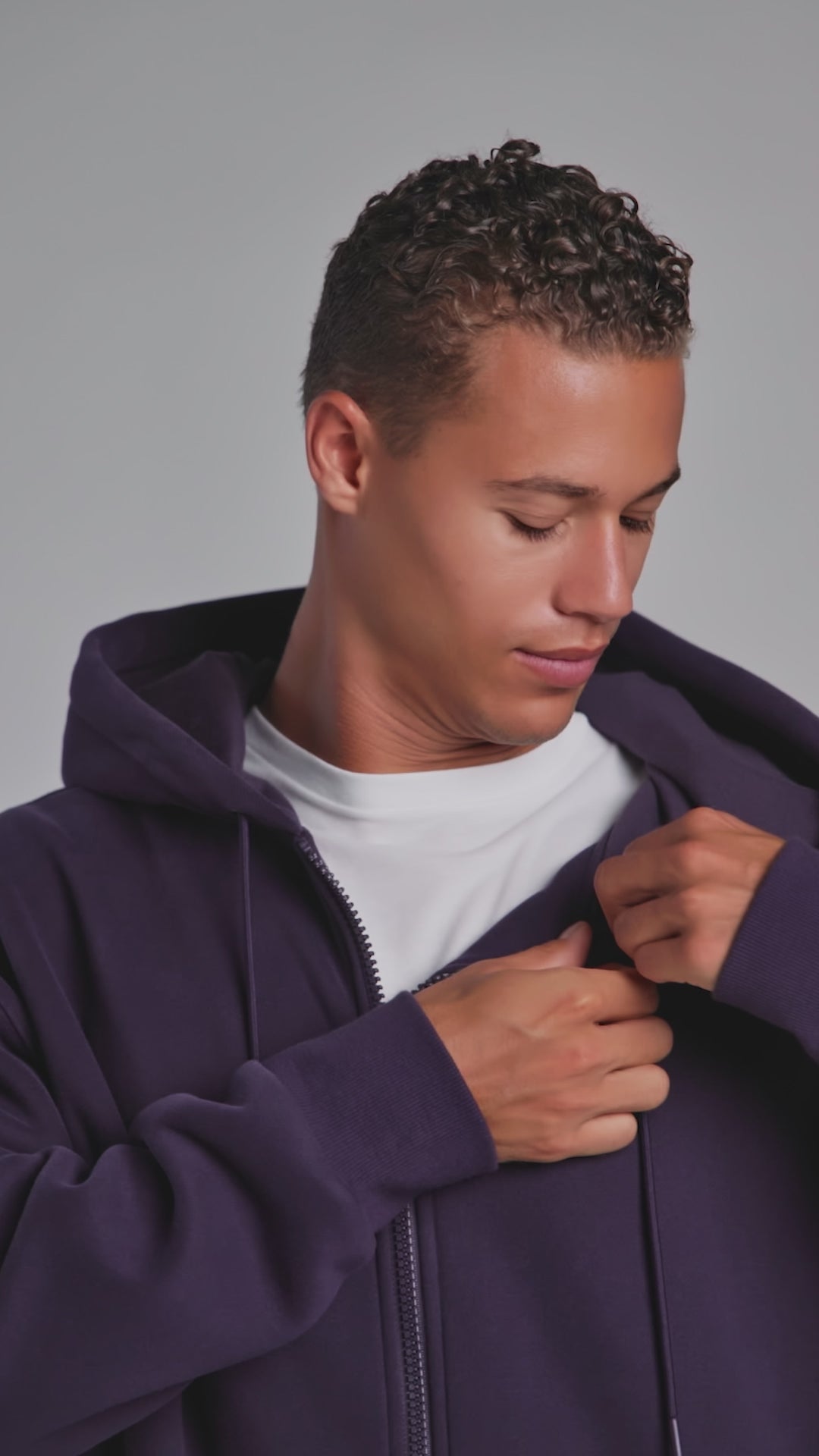 CloudTouch Heavyweight Fleece Inflate Zip Hoodie