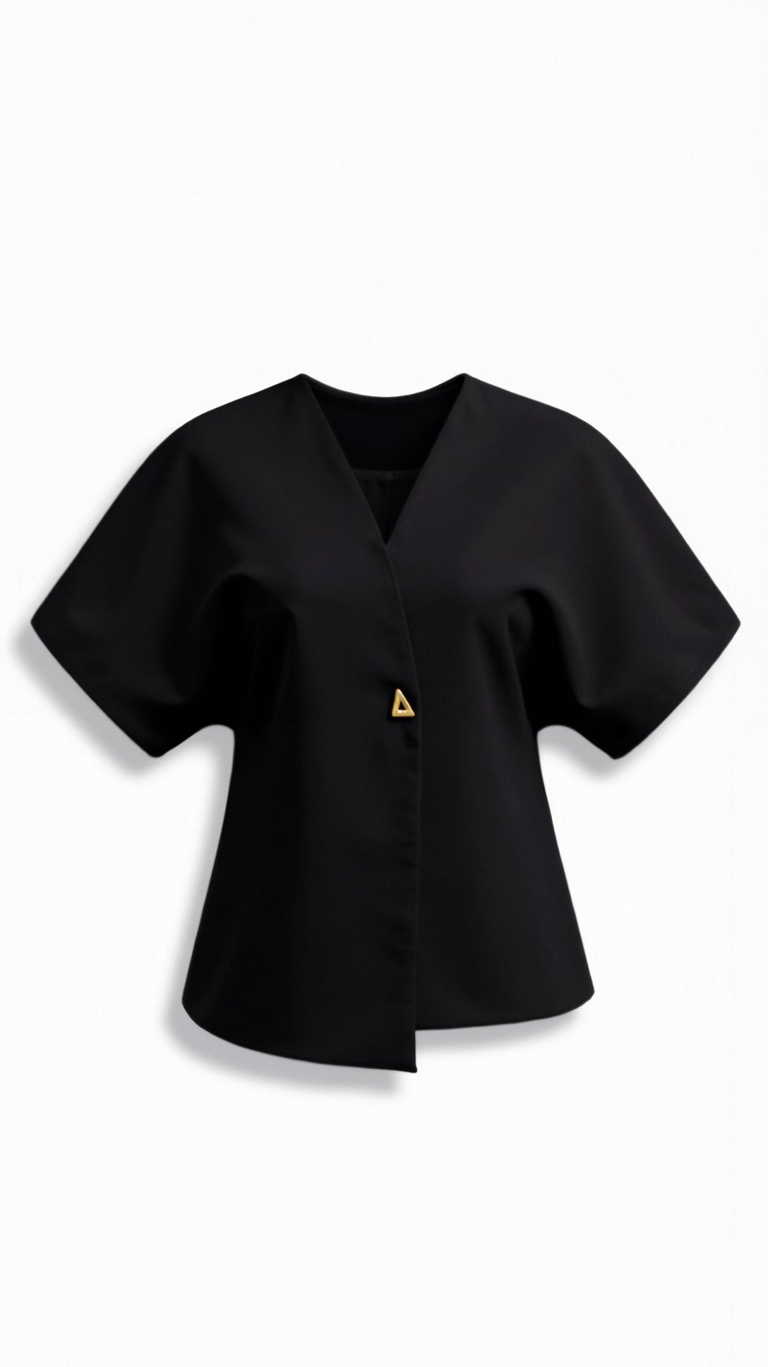 Amy Blouse with V-Neck Design