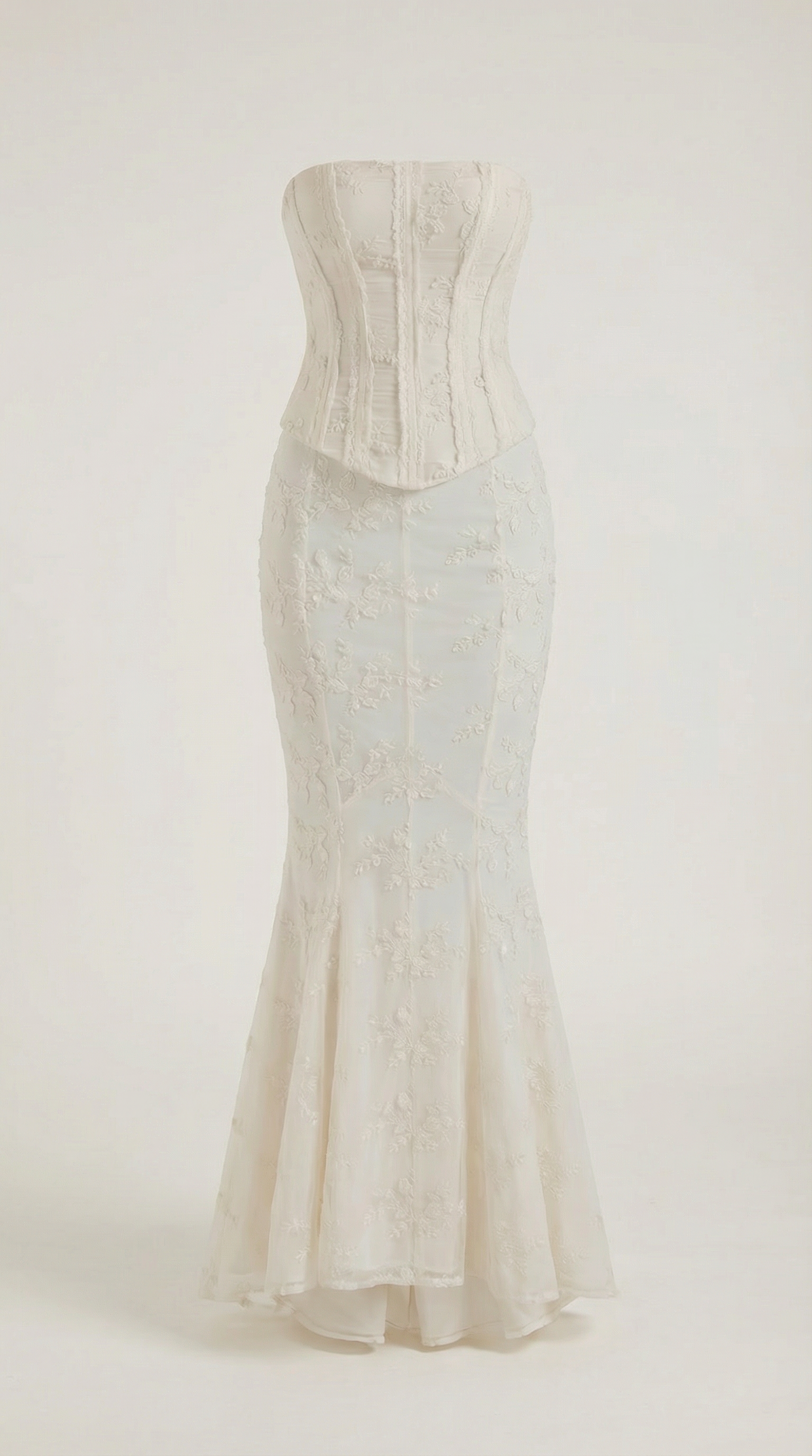 Anastasia Corset Lace Maxi Dress - ICYBOO