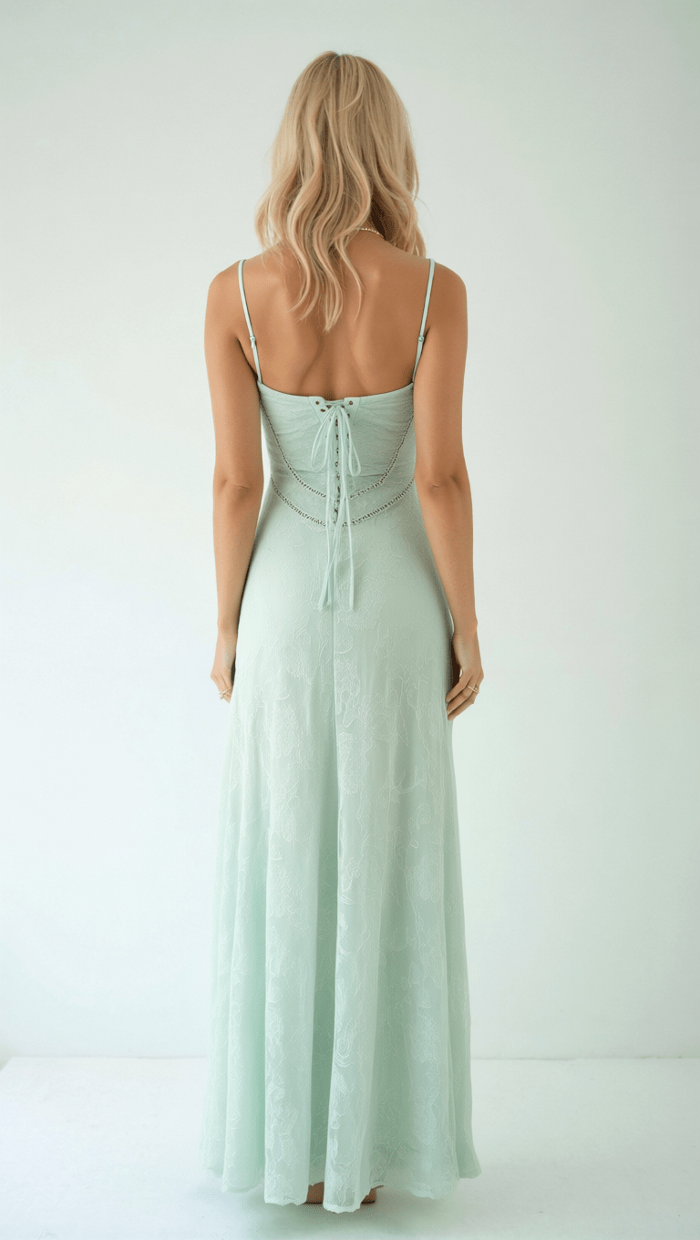 Arabelle Maxi Dress with Lace Detailing