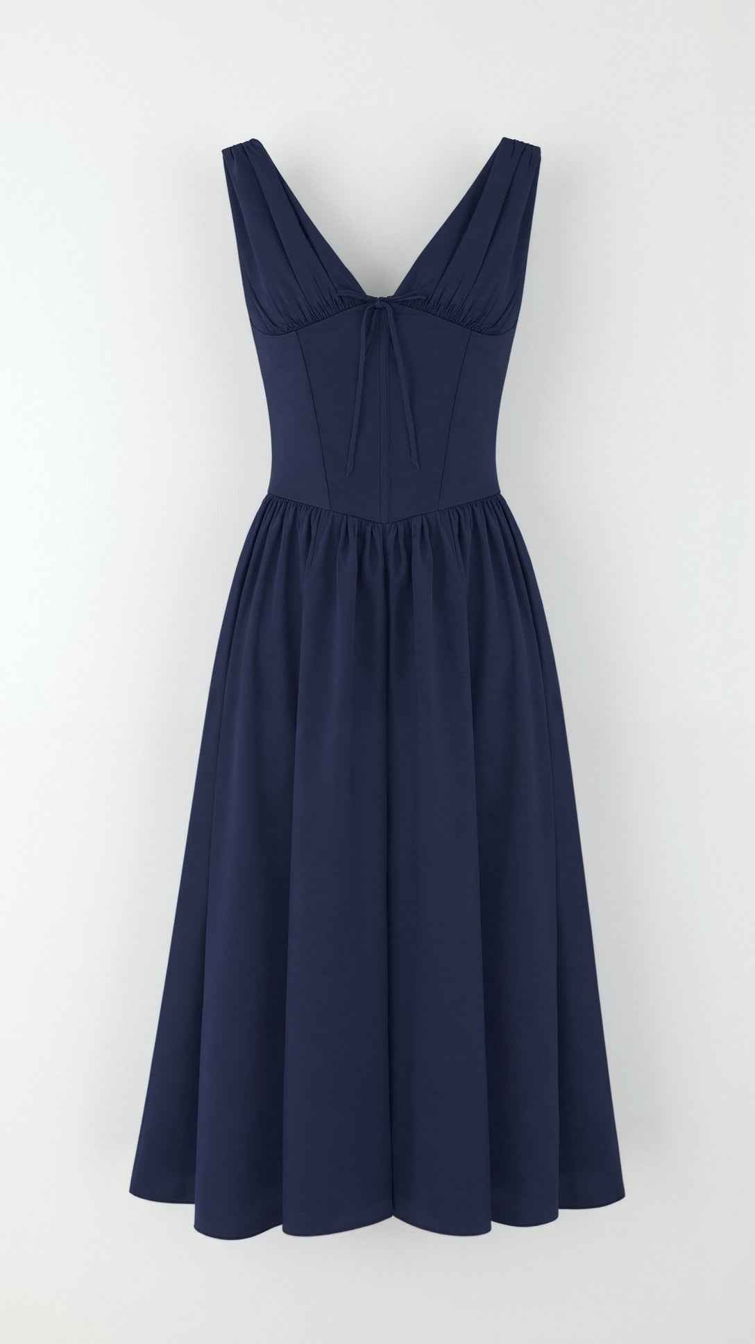 Cassiopeia Plunging Midi Dress