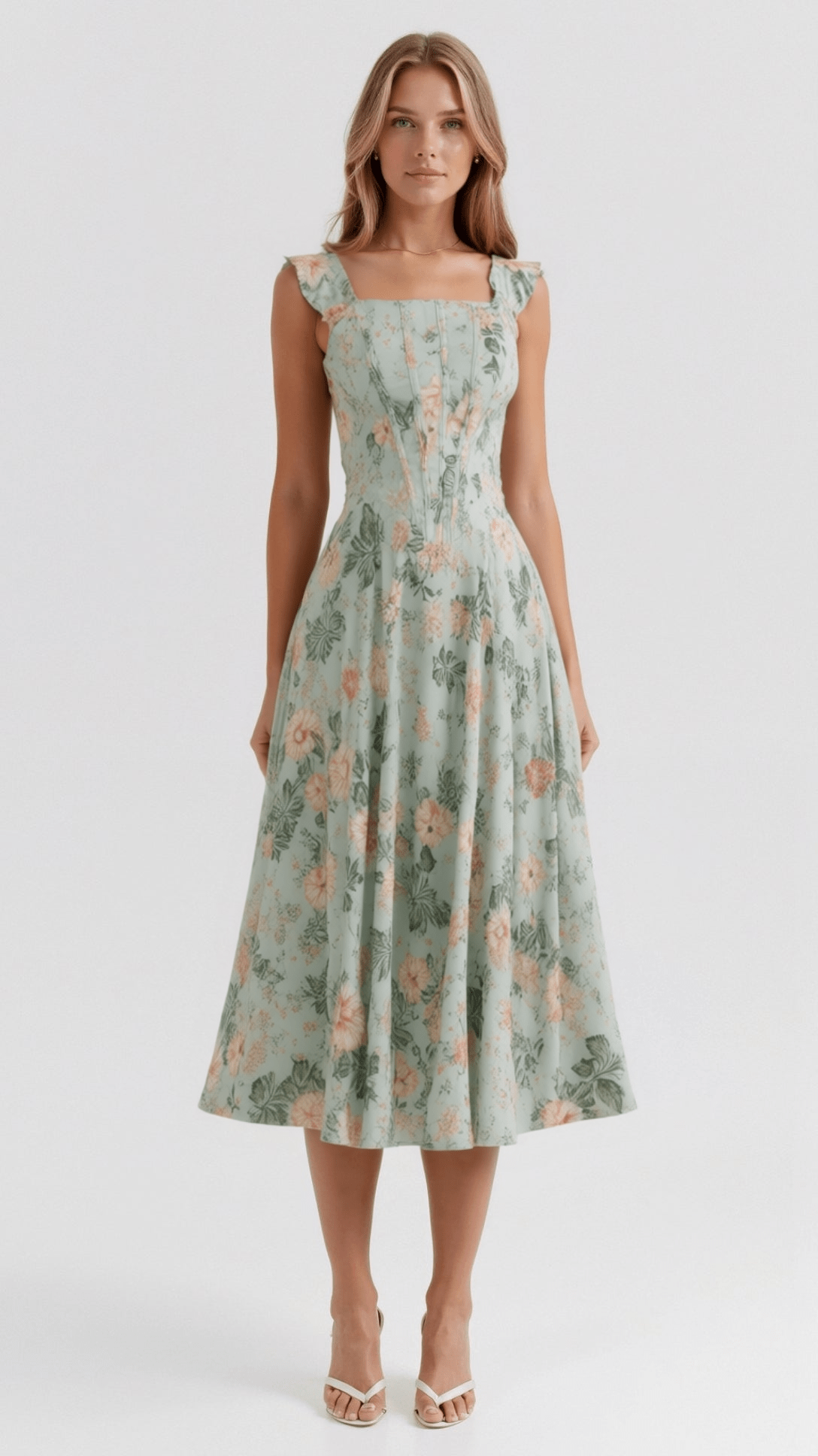 Midi-Length Dahlia Sundress